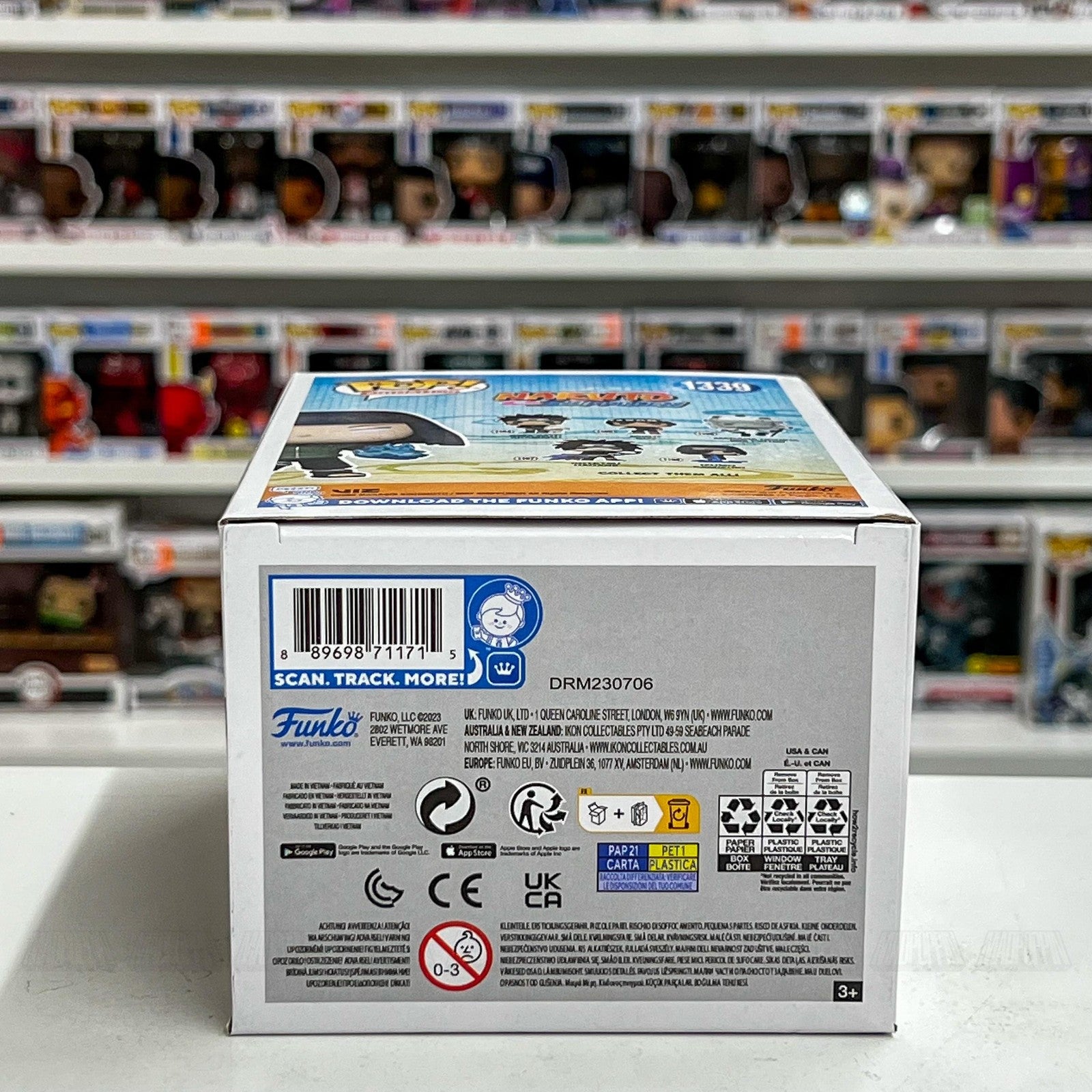 Funko Pop Naruto Shippuden Hinata Twin Lion Fists 1339 EE Exclusive Figure New