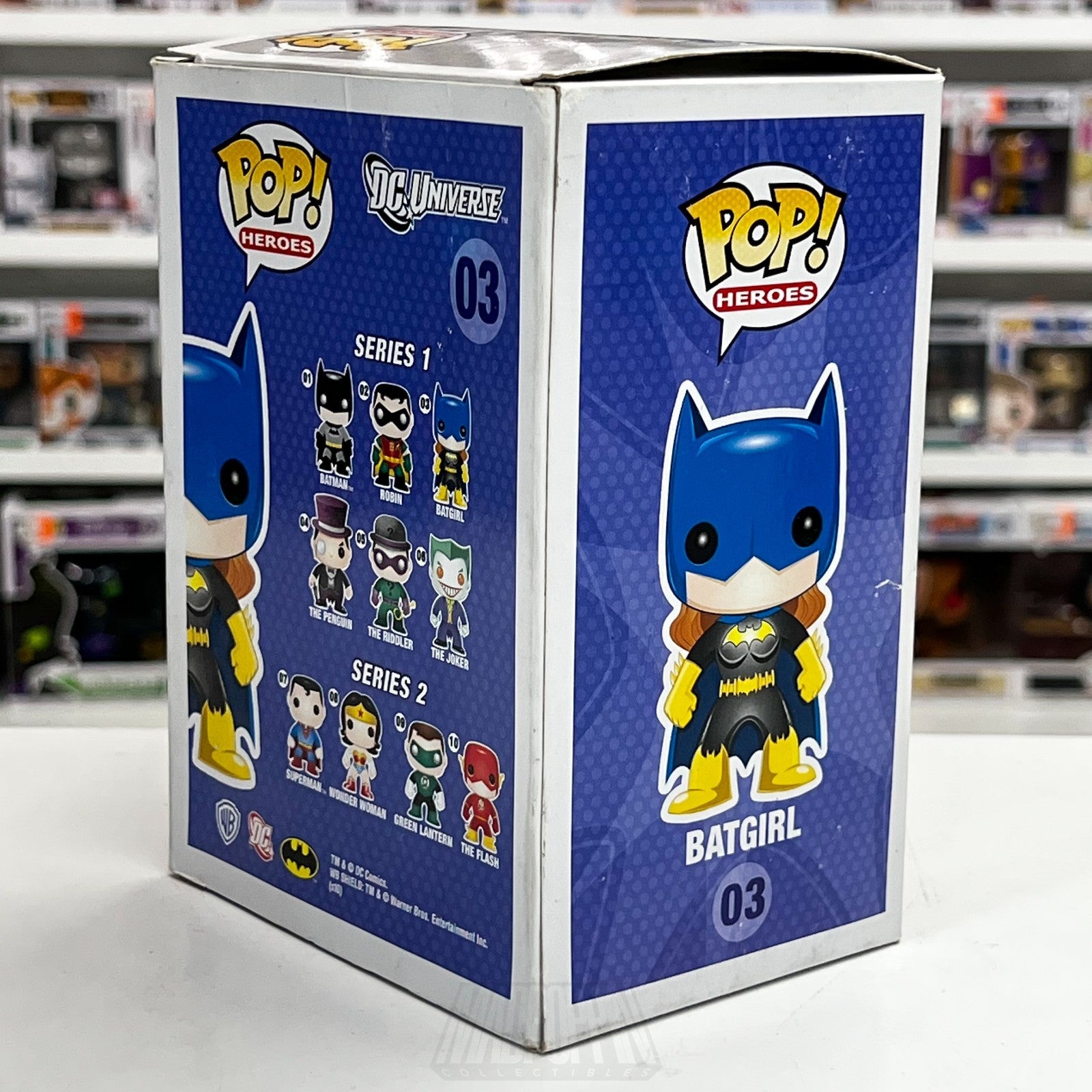 Funko Pop Heroes DC Universe Batgirl 03 Vaulted Series 1 Comic Books Barbara4