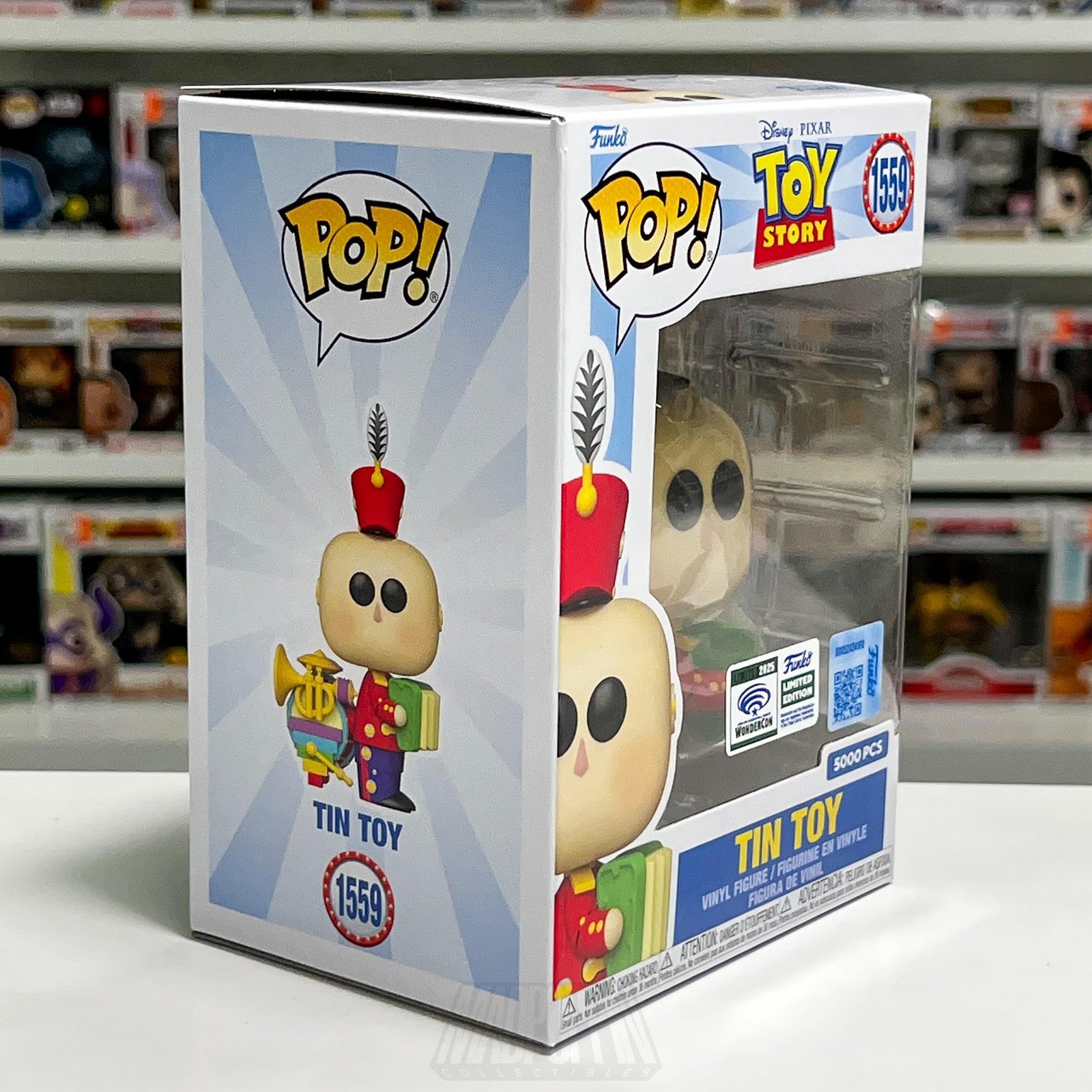 Funko Pop Toy Story Tin Toy 1559 Disney Pixar Limited 5000 PCS Exclusive Vinyl