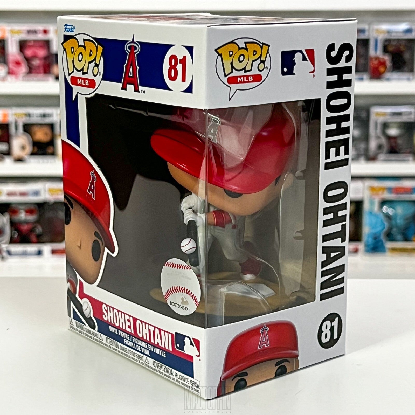 Funko Pop MLB Baseball Los Angeles Angels Shohei Ohtani Batting Vaulted Japan 81