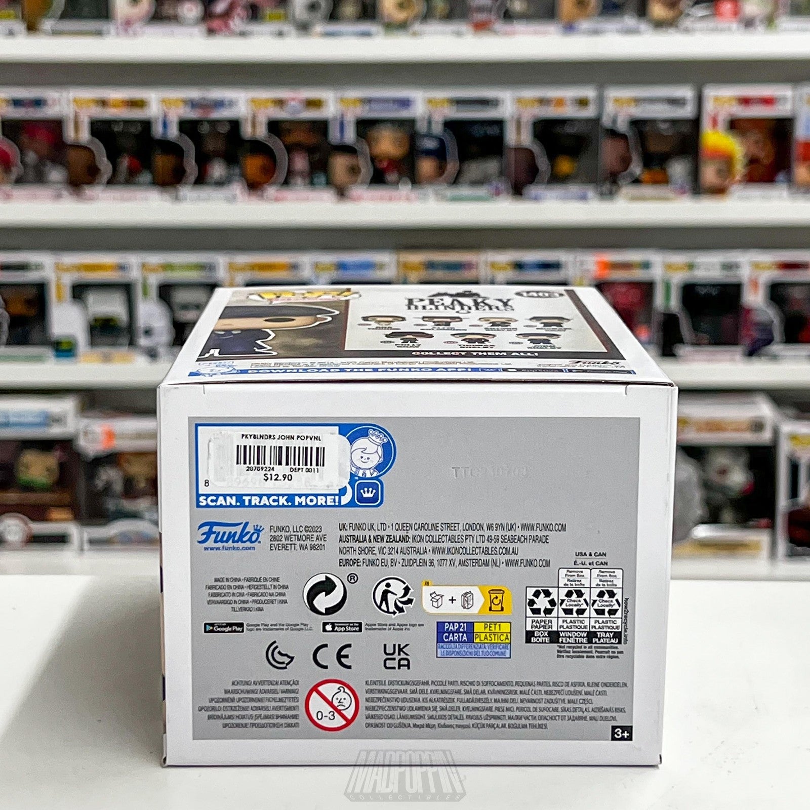 Funko Pop TV Peaky Blinders John Shelby 1403 Vinyl Figure Collectible New in Box