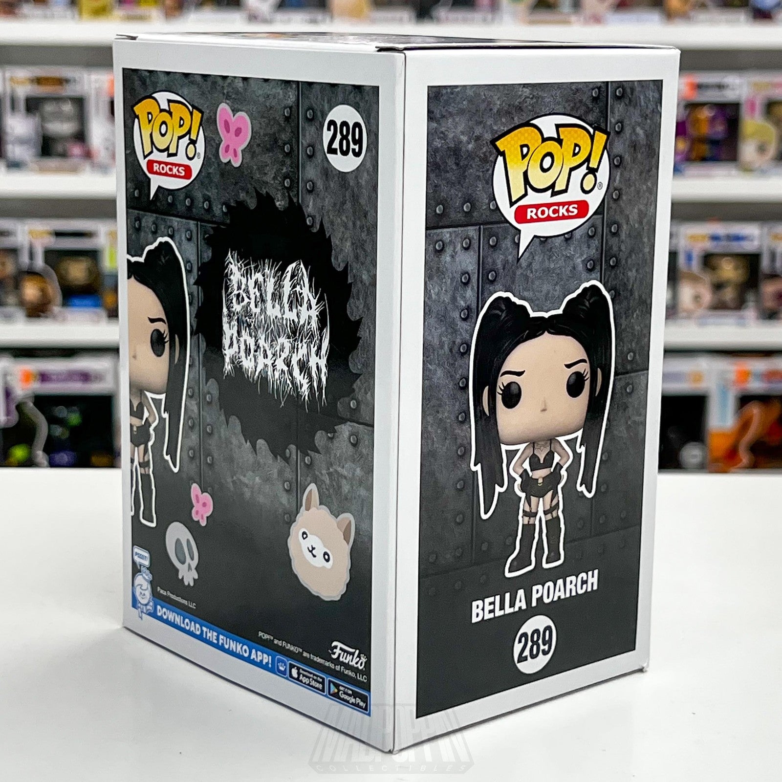 Funko Pop Rocks Bella Poarch #289 Vinyl Figure with Box POP! Rocks Collectible4