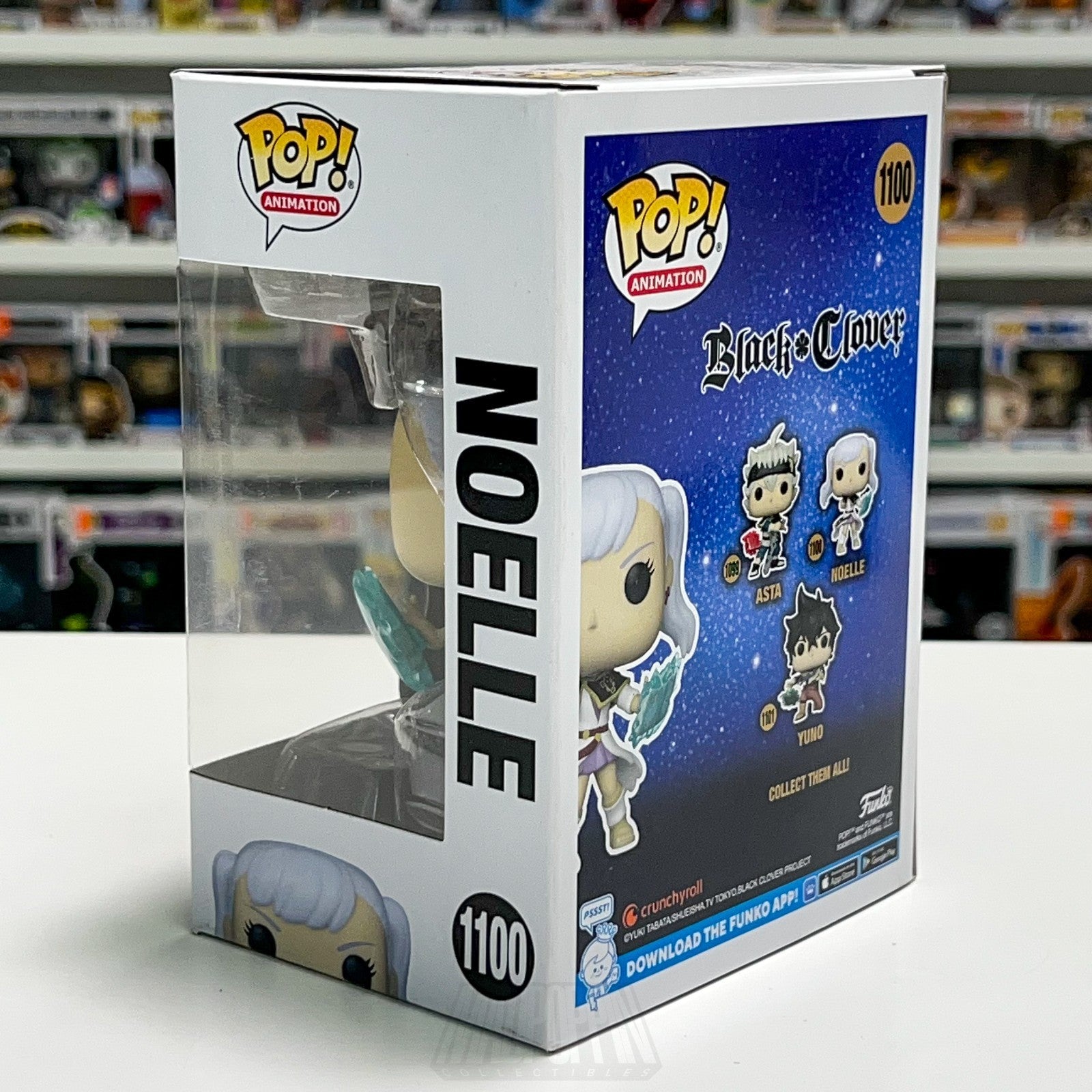 Funko Pop Anime Black Clover Noelle Silva 1100 Japanese Manga Vinyl Figure NIB2