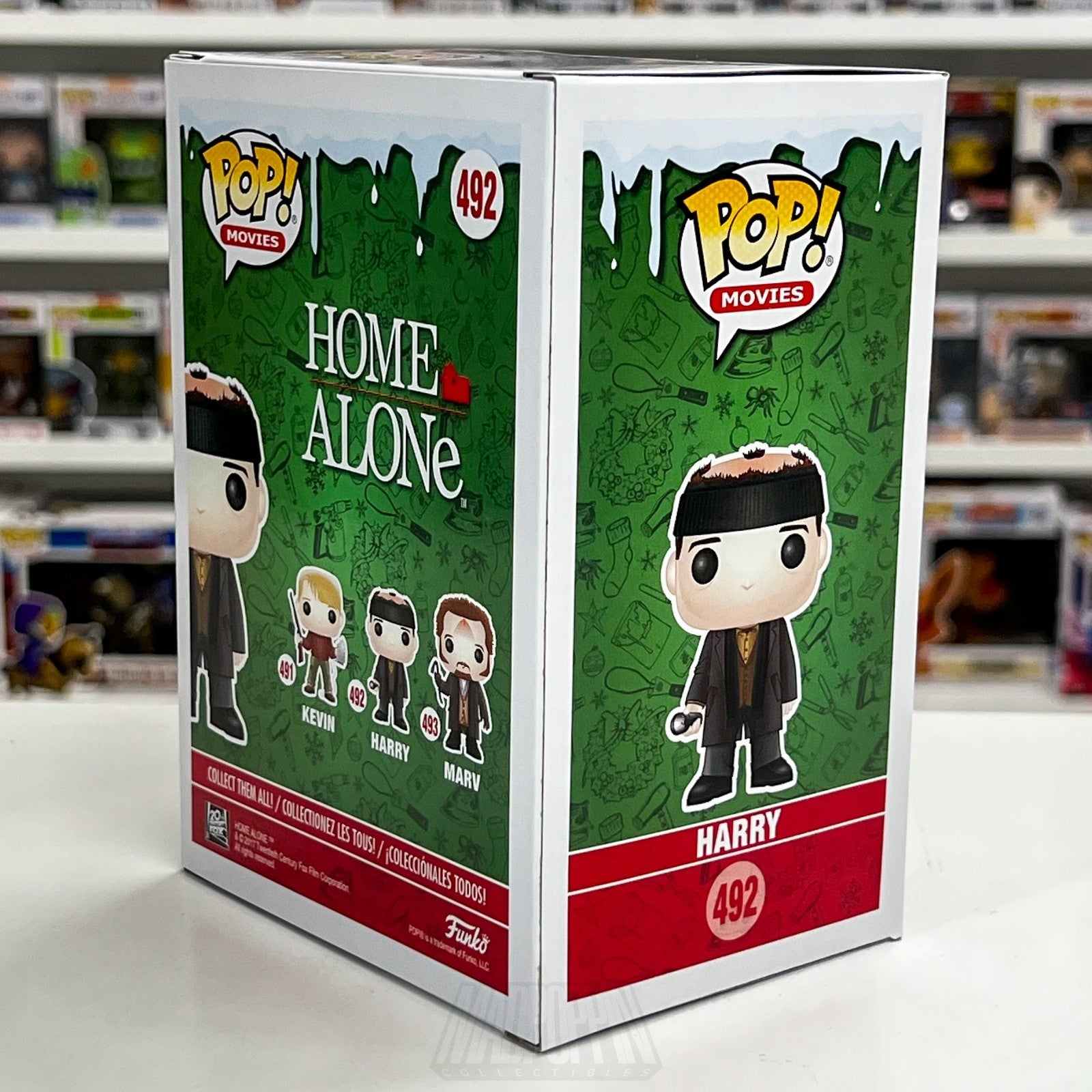 Funko Pop Movies Home Alone Harry 492 Christmas Comedy Chicago Toy Vinyl Figure4