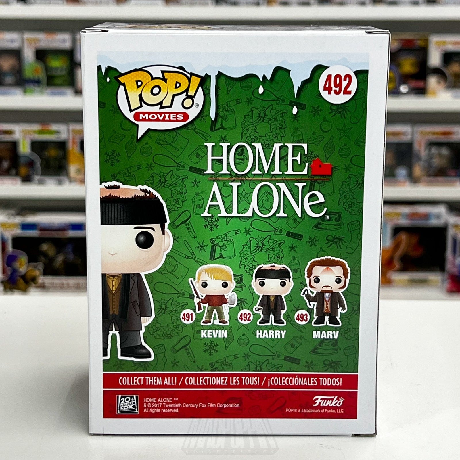 Funko Pop Movies Home Alone Harry 492 Christmas Comedy Chicago Toy Vinyl Figure3