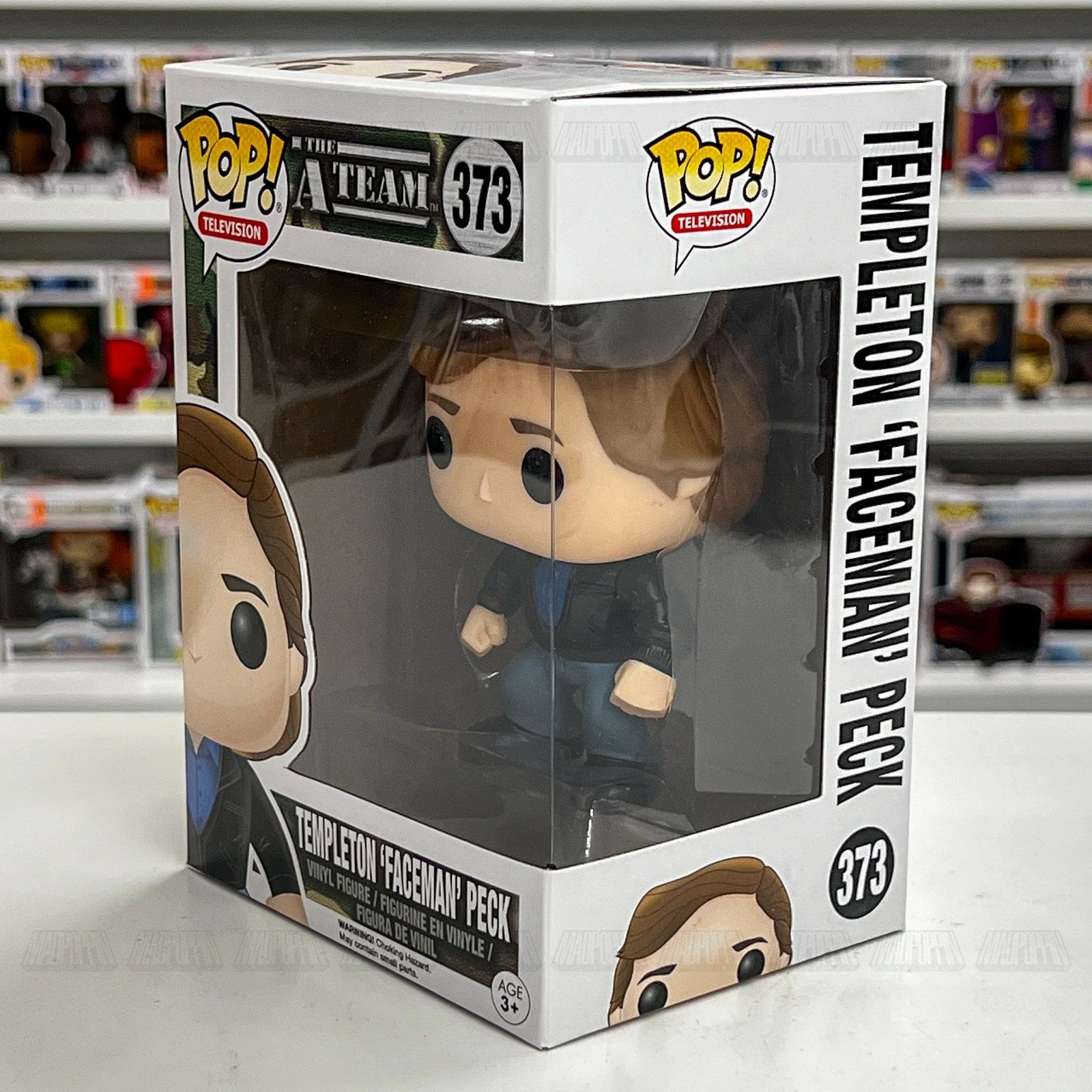 Funko Pop The A-Team Templeton Faceman Peck 373 TV Vinyl Figure Collectible New