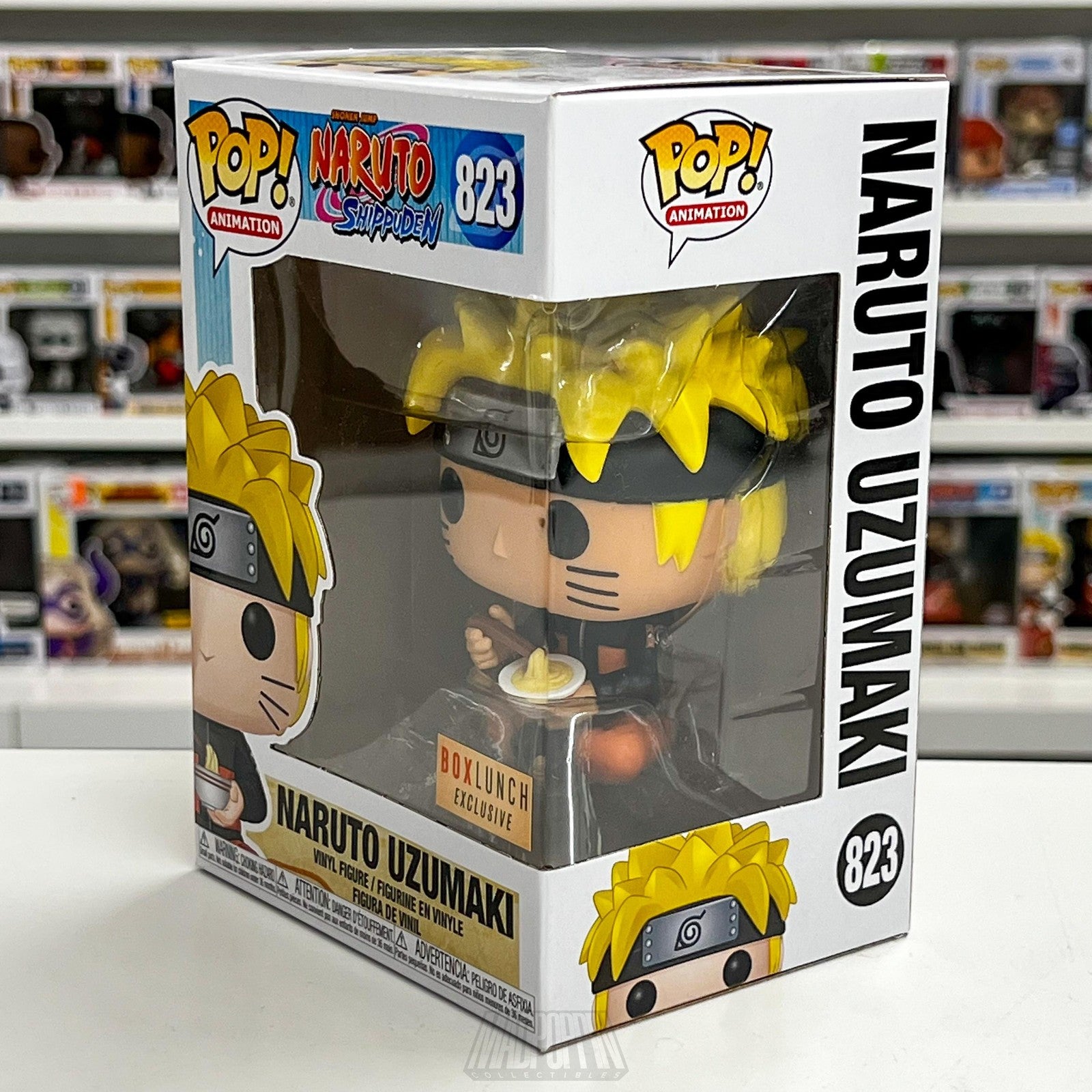 Funko Pop Naruto Shippuden Naruto Uzumaki 823 BoxLunch Exclusive Vinyl Figure