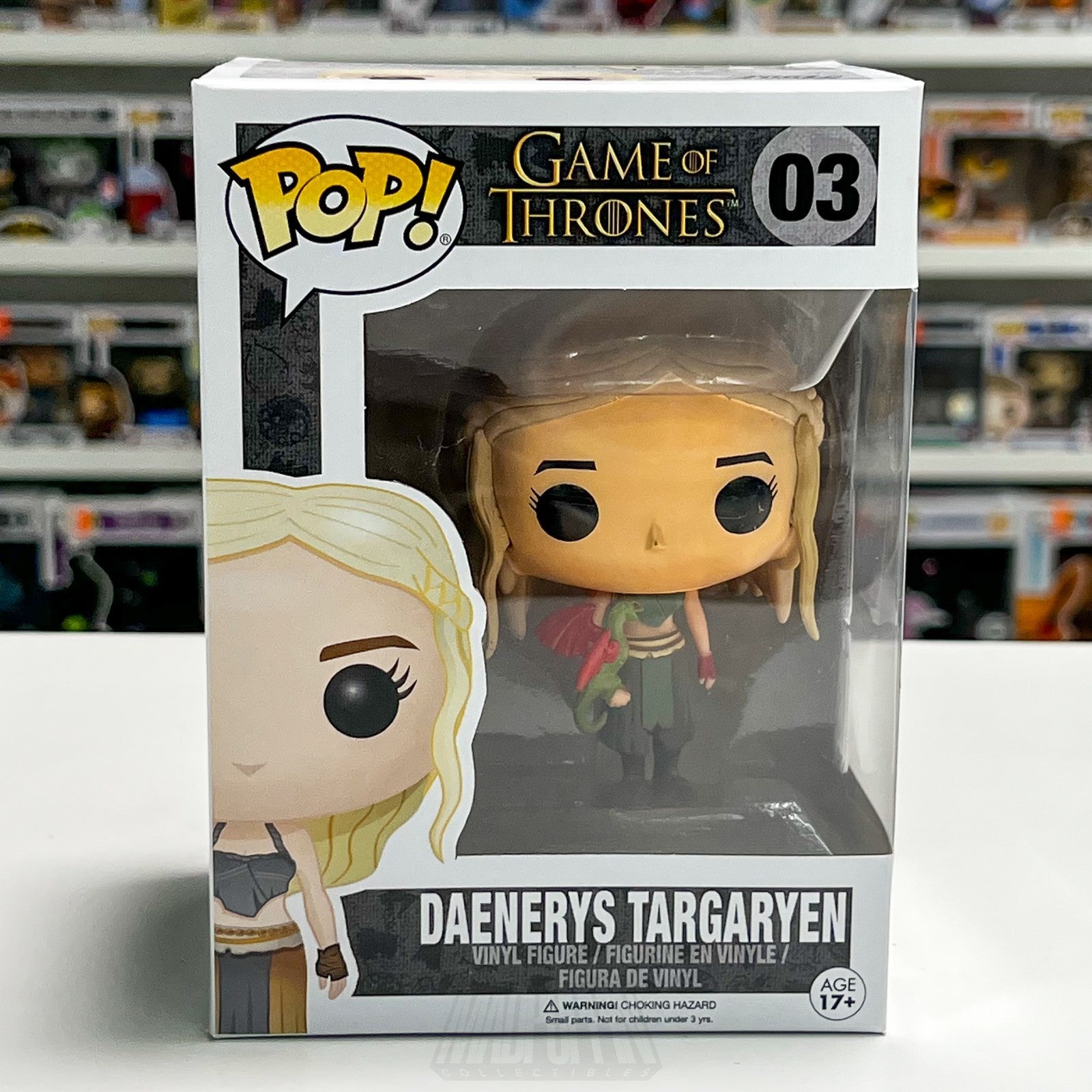 Funko Pop TV Game of Thrones Daenerys Targaryen Rhaegal 03 HBO Queen Stormborn0