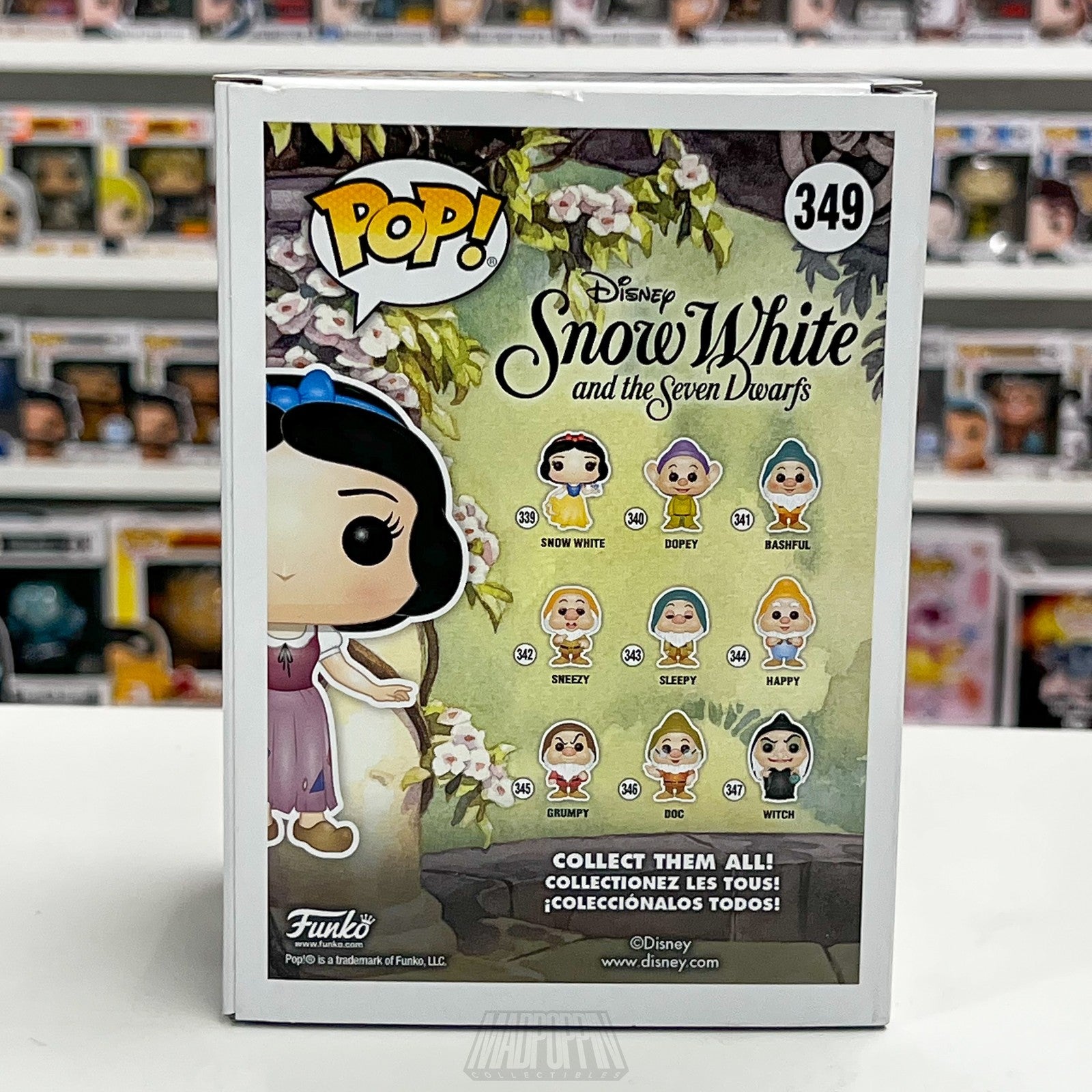 Funko Pop Disney Snow White 349 Toys R Us Exclusive Vinyl Figure New Collectible
