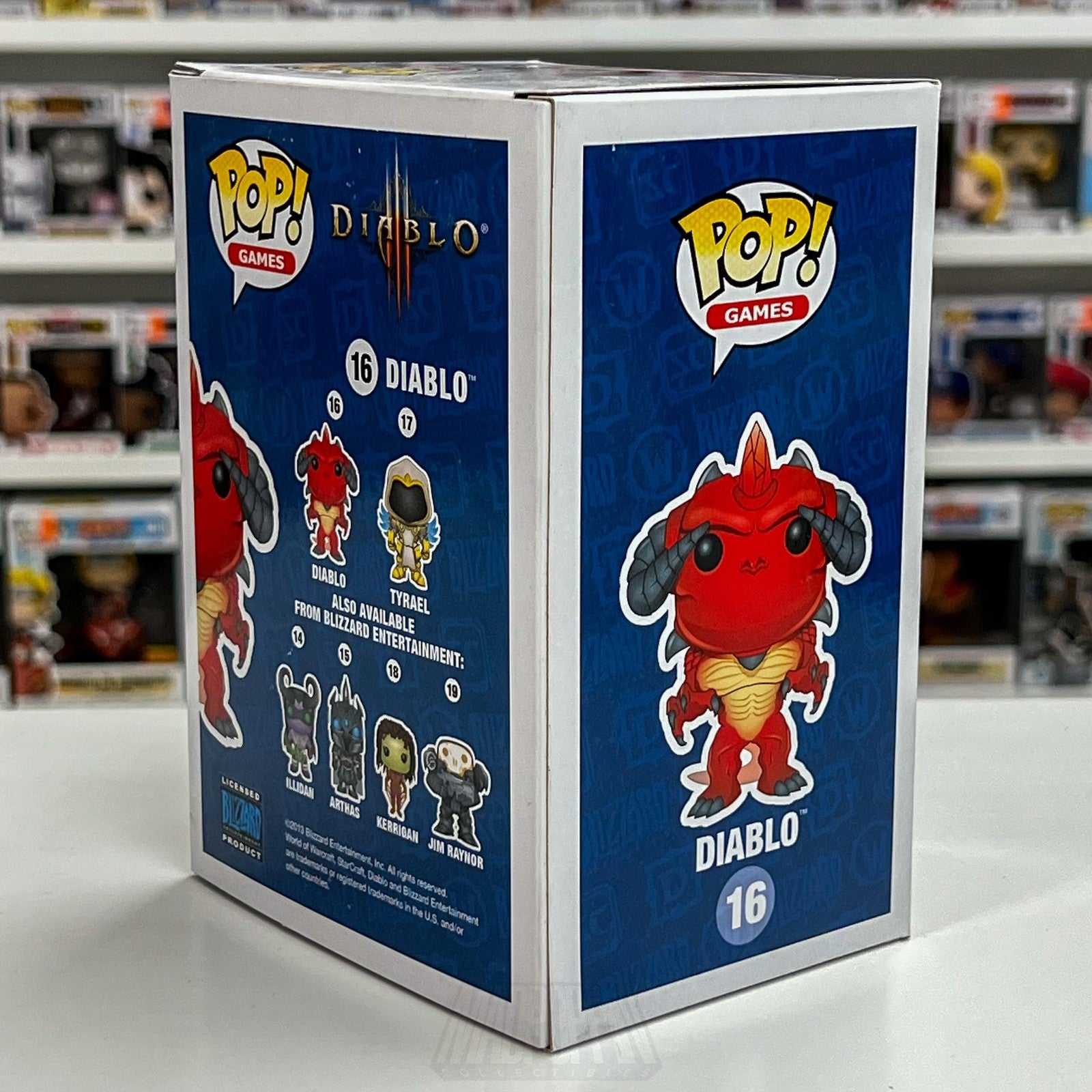 Funko Pop! Games Diablo 16 Vinyl Figure Blizzard Entertainment Collectible Toy