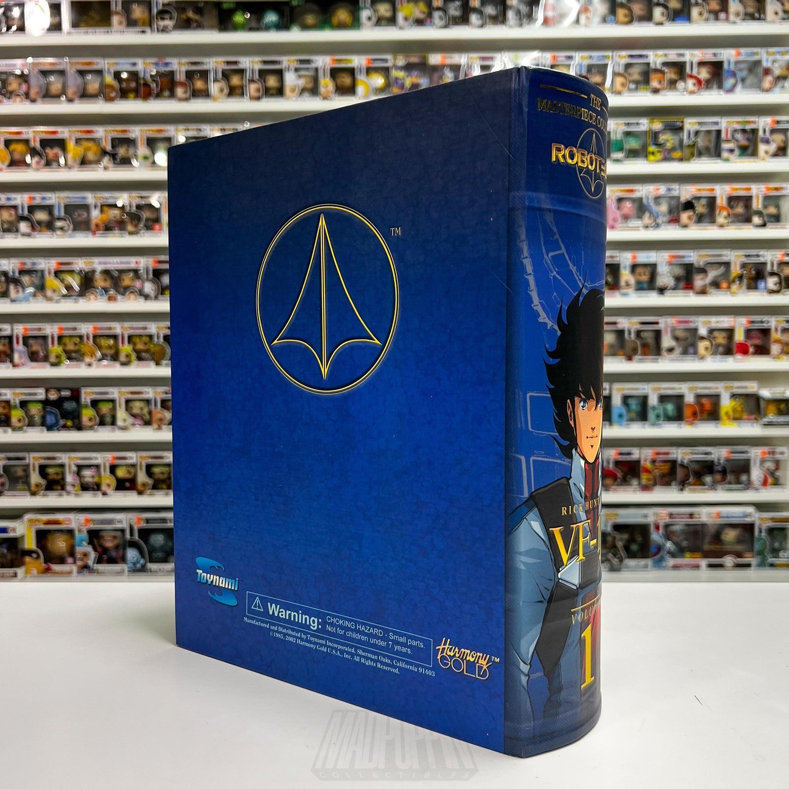 Robotech Macross Saga Masterpiece Vol 1 Rick Hunter VF-1J Toynami Vintage RARE