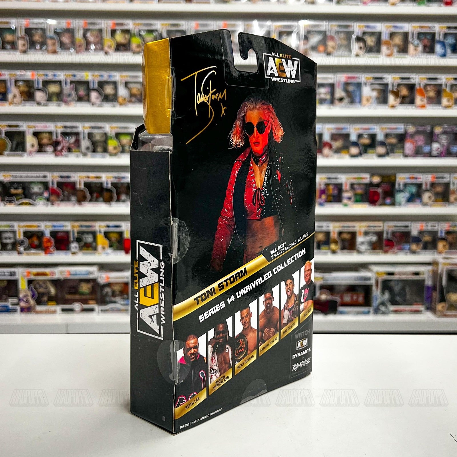 AEW Toni Storm Unrivaled Collection Action Figure Series 14 #130 MOC Wrestling