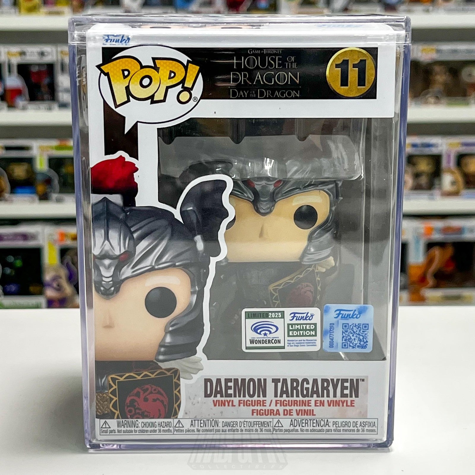 Funko Pop House of the Dragon Daemon Targaryen 11 WonderCon Limited Edition GOT