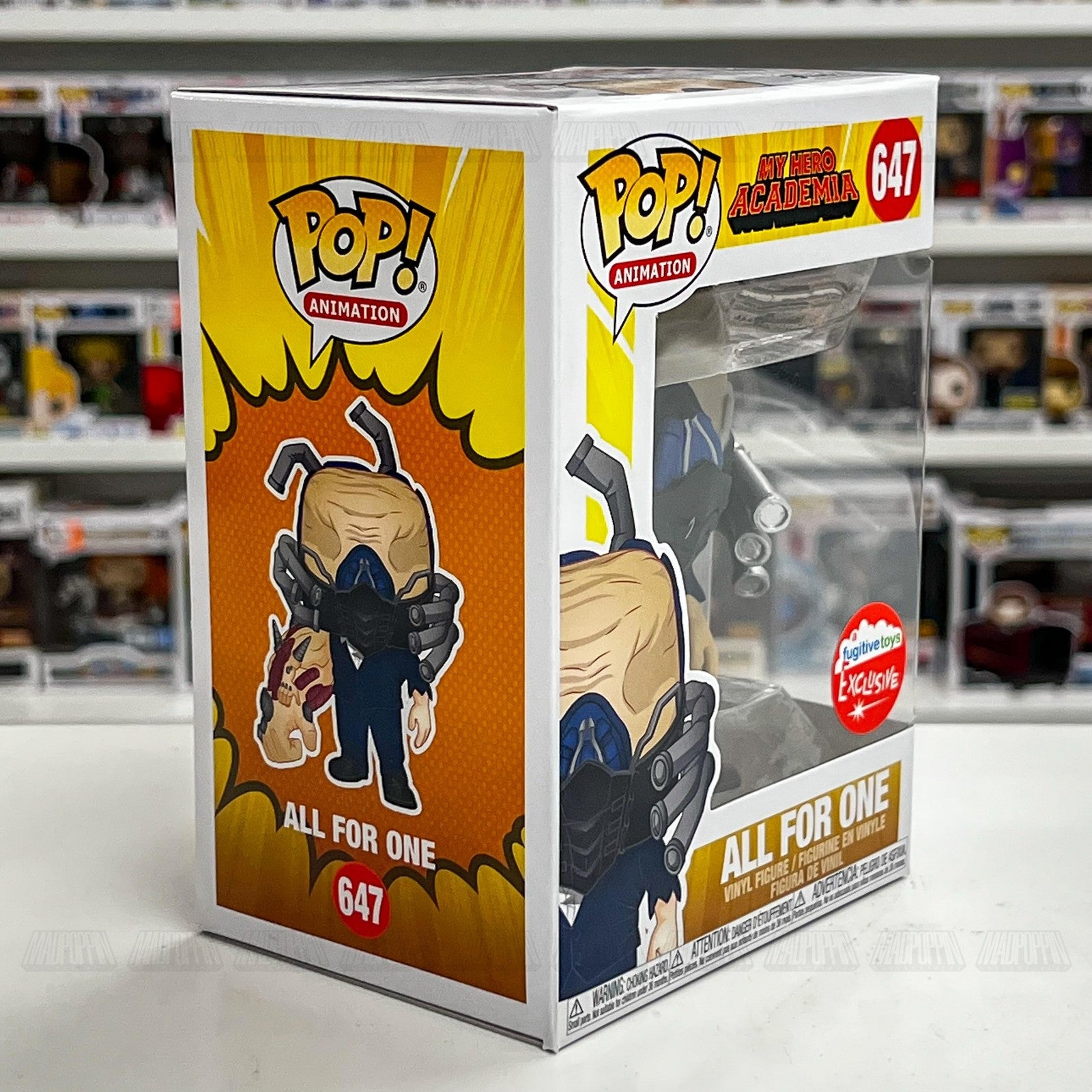 Funko Pop My Hero Academia All For One 647 Fugitive Toys Exclusive Vinyl Figure