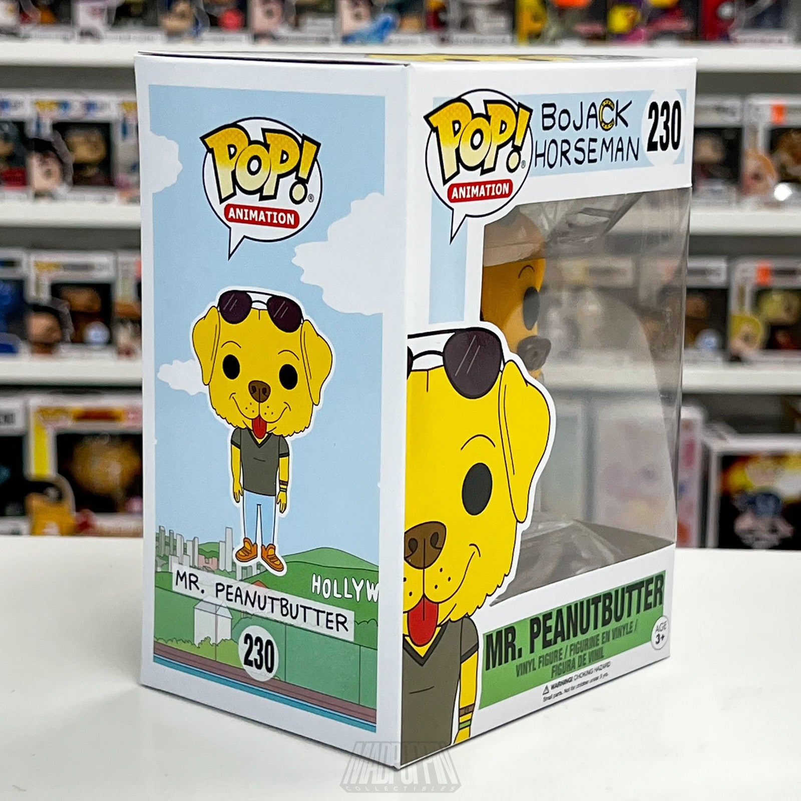 Funko Pop BoJack Horseman Mr. Peanutbutter Figure 230 Animation TV Collectible
