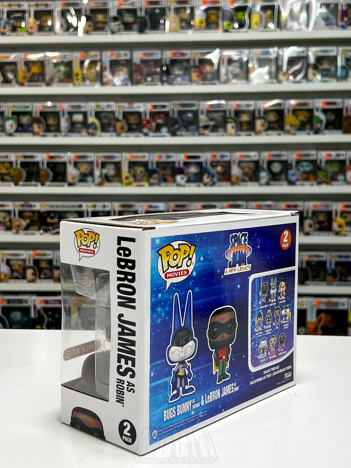 Funko Pop Space Jam A New Legacy 2-Pack Bugs Bunny Batman & LeBron Robin Target