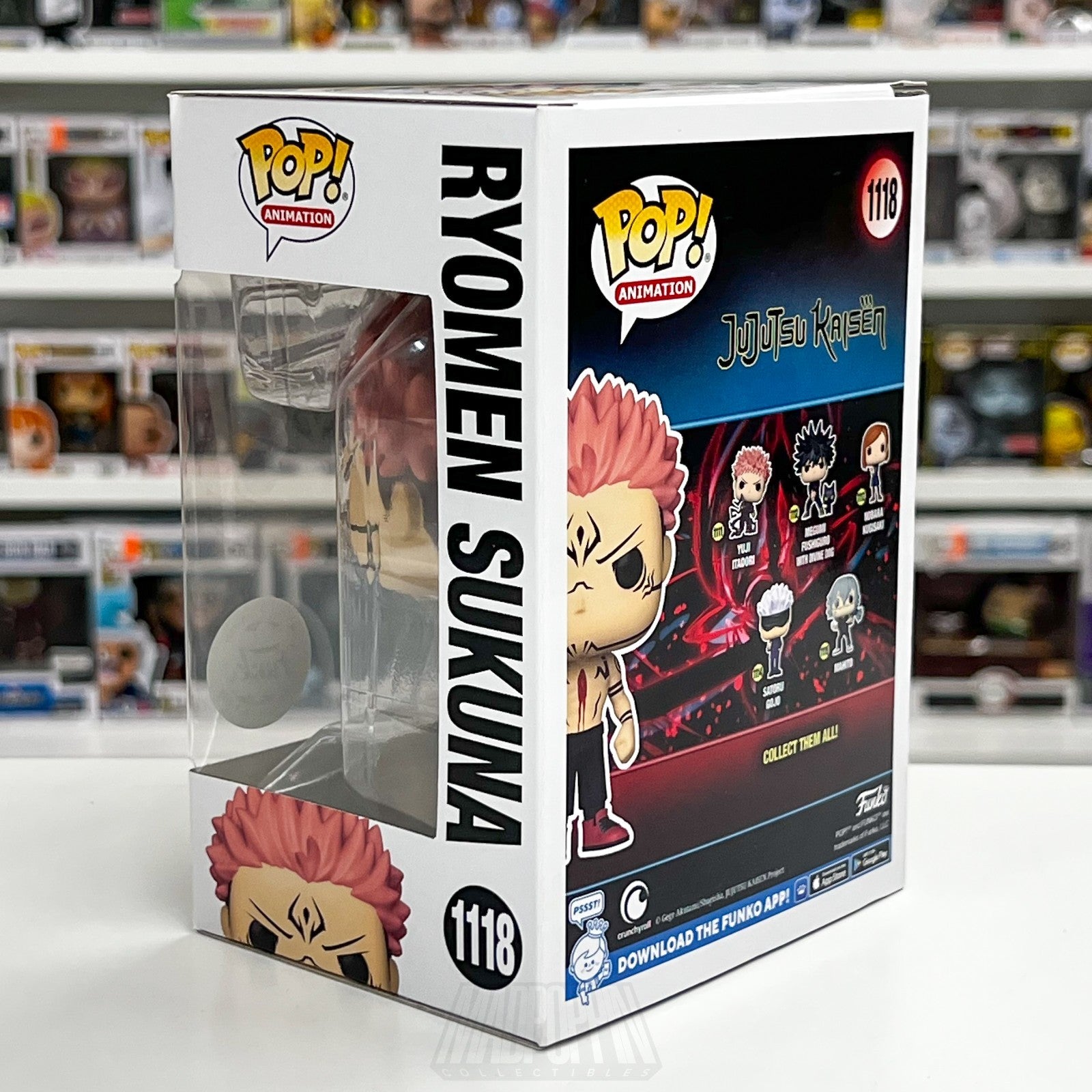 Funko Pop Anime Jujutsu Kaisen Ryomen Sukuna 1118 Special Edition Vinyl Figure2