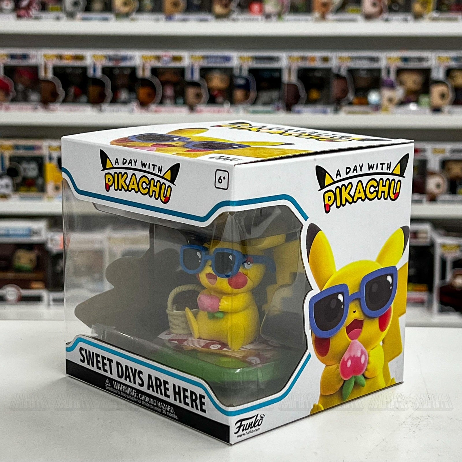 A Day With Pikachu Sweet Days Are Here Figure Funko Pokemon Center Exclusive New