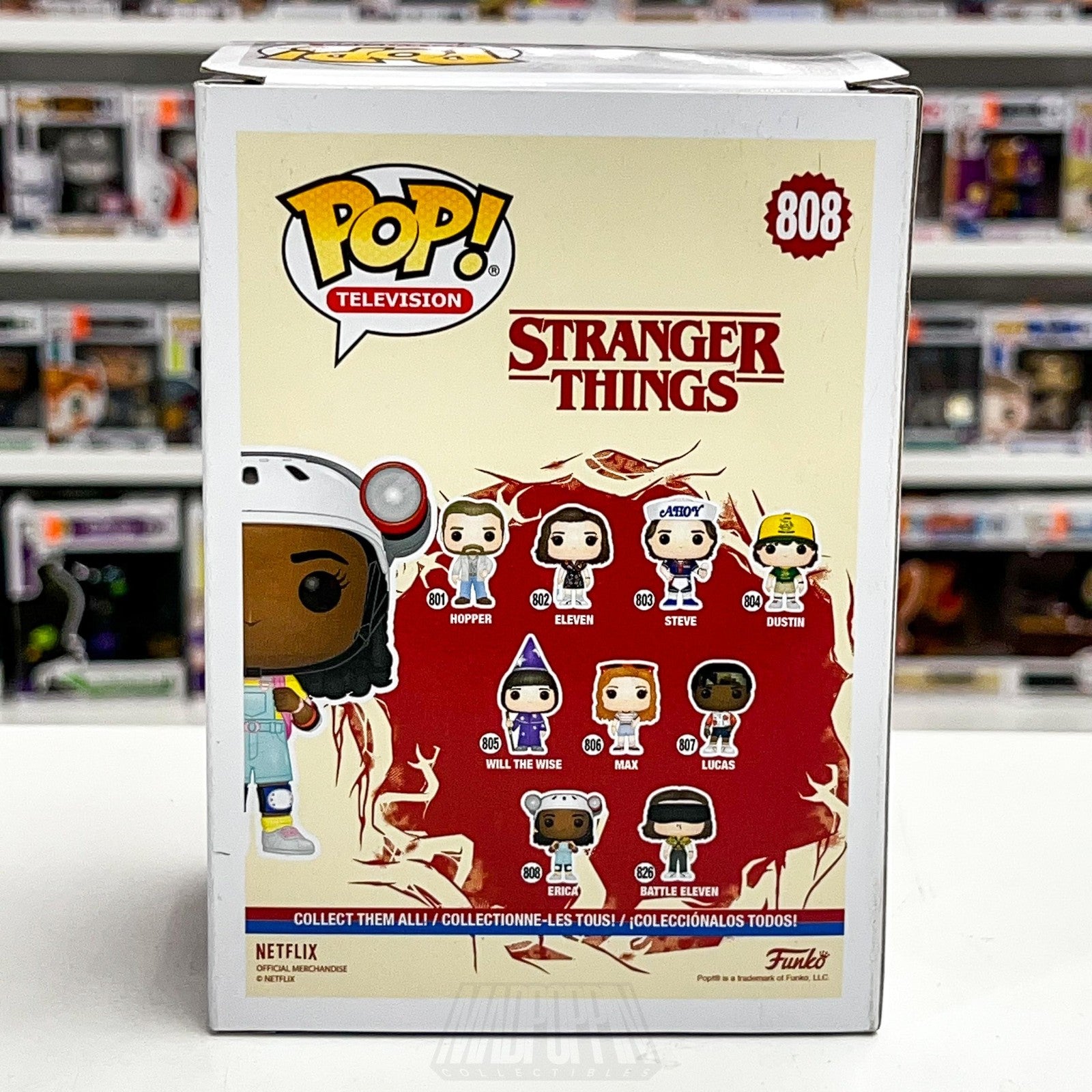 Funko Pop Television Stranger Things Erica Sinclair 808 Figure Horror Sci-Fi3