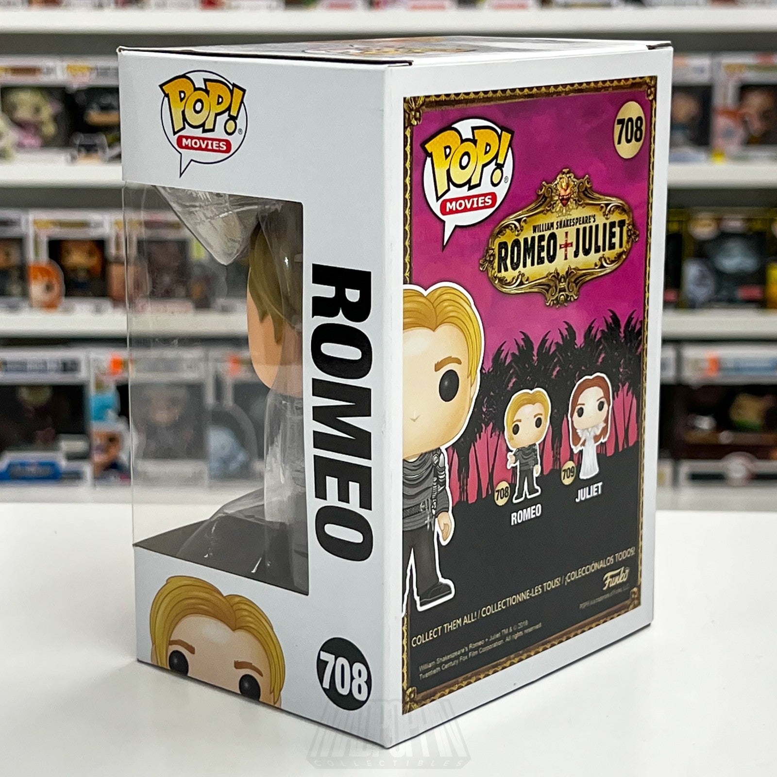 Funko Pop Movies Romeo & Juliet 708 William Shakespeare Romantic Vinyl Figure2
