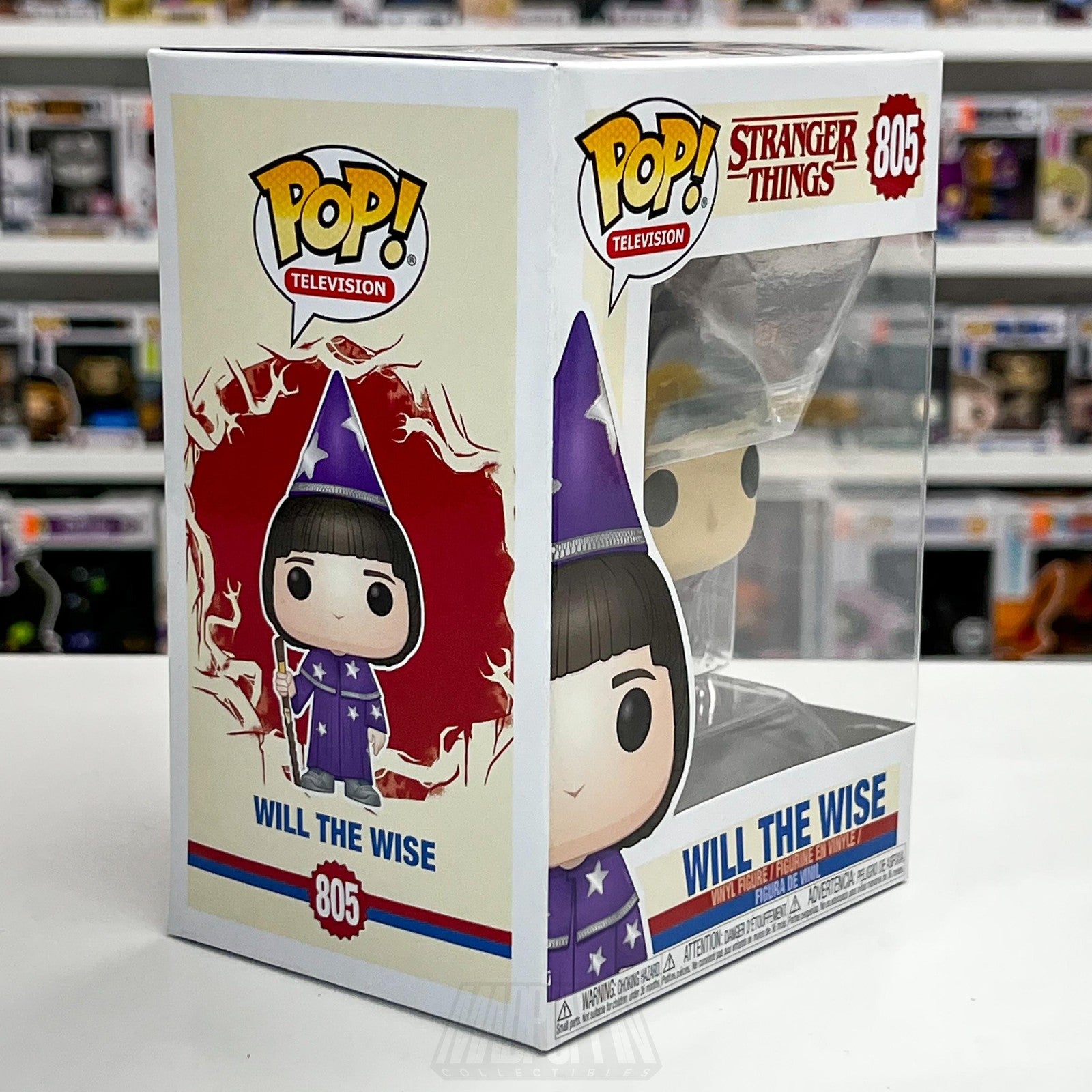 Funko Pop Television Stranger Things Will The Wise 805 Vinyl Figure Netflix5