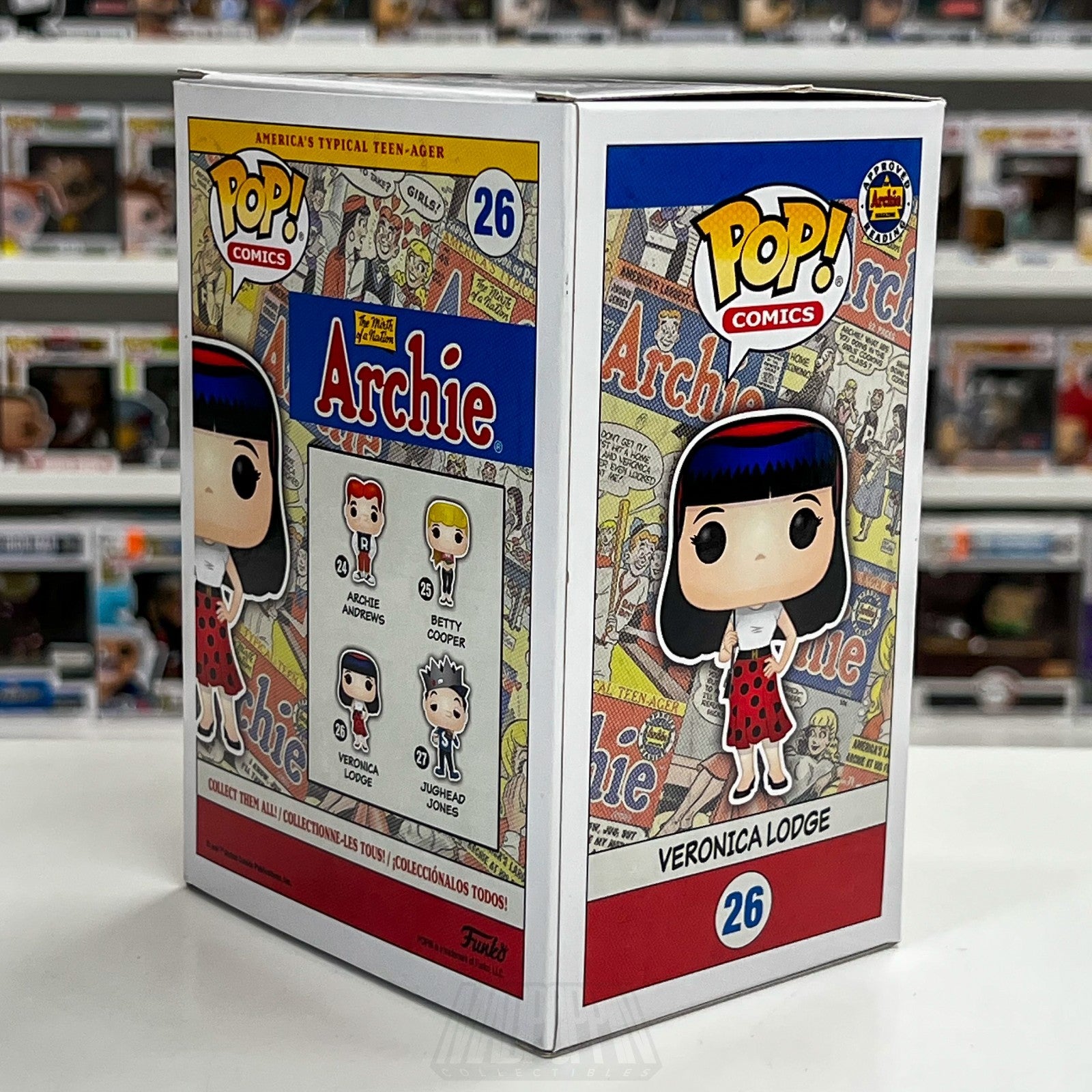 Funko Pop Comics Archie Veronica Cecilia Lodge 26 Riverdale Toy Vinyl Figure4