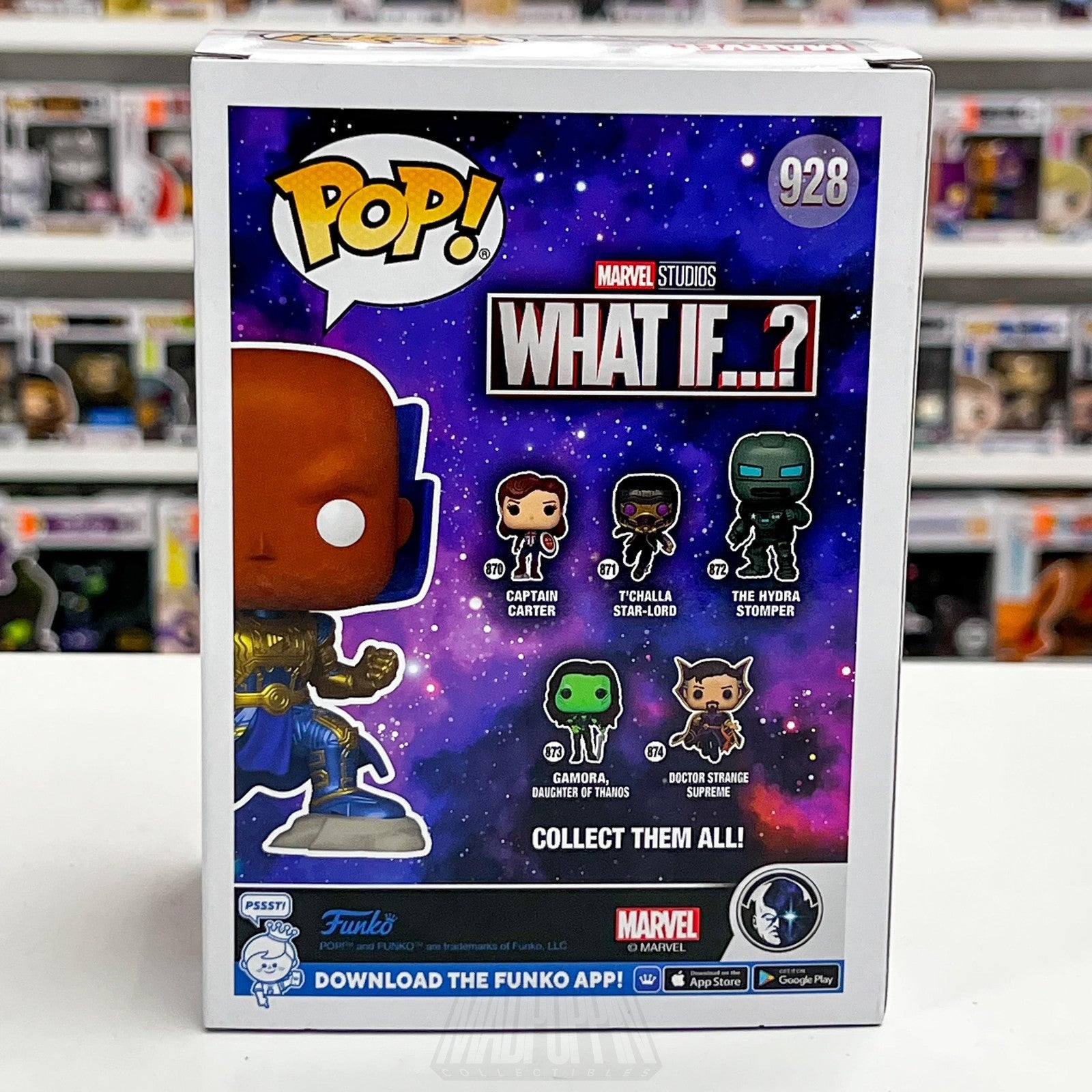 Funko Pop Marvel What If The Watcher #928 Funko Shop Exclusive Vinyl Bobble-Head3