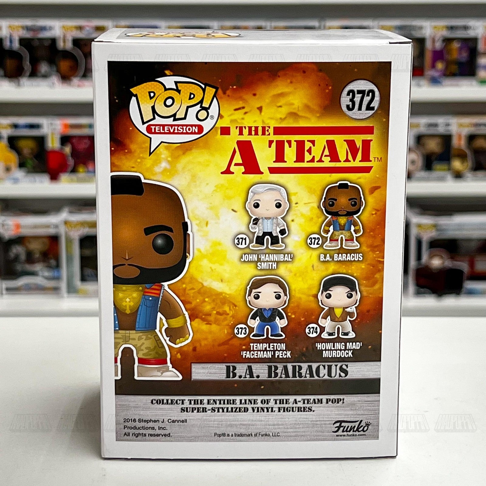 Funko Pop Television The A-Team B.A. Baracus 372 Vinyl Figure New Collectible TV