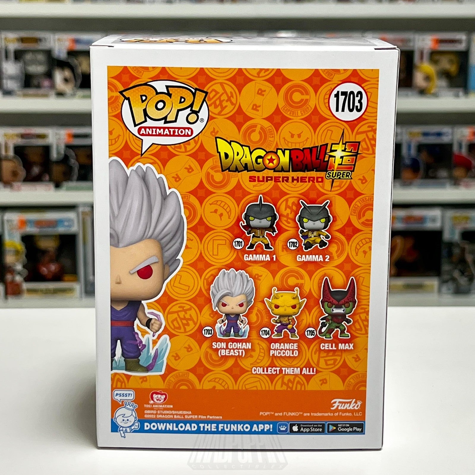 Funko Pop Animation Dragon Ball Super Son Gohan Beast 1703 Figure Anime Toy NIB