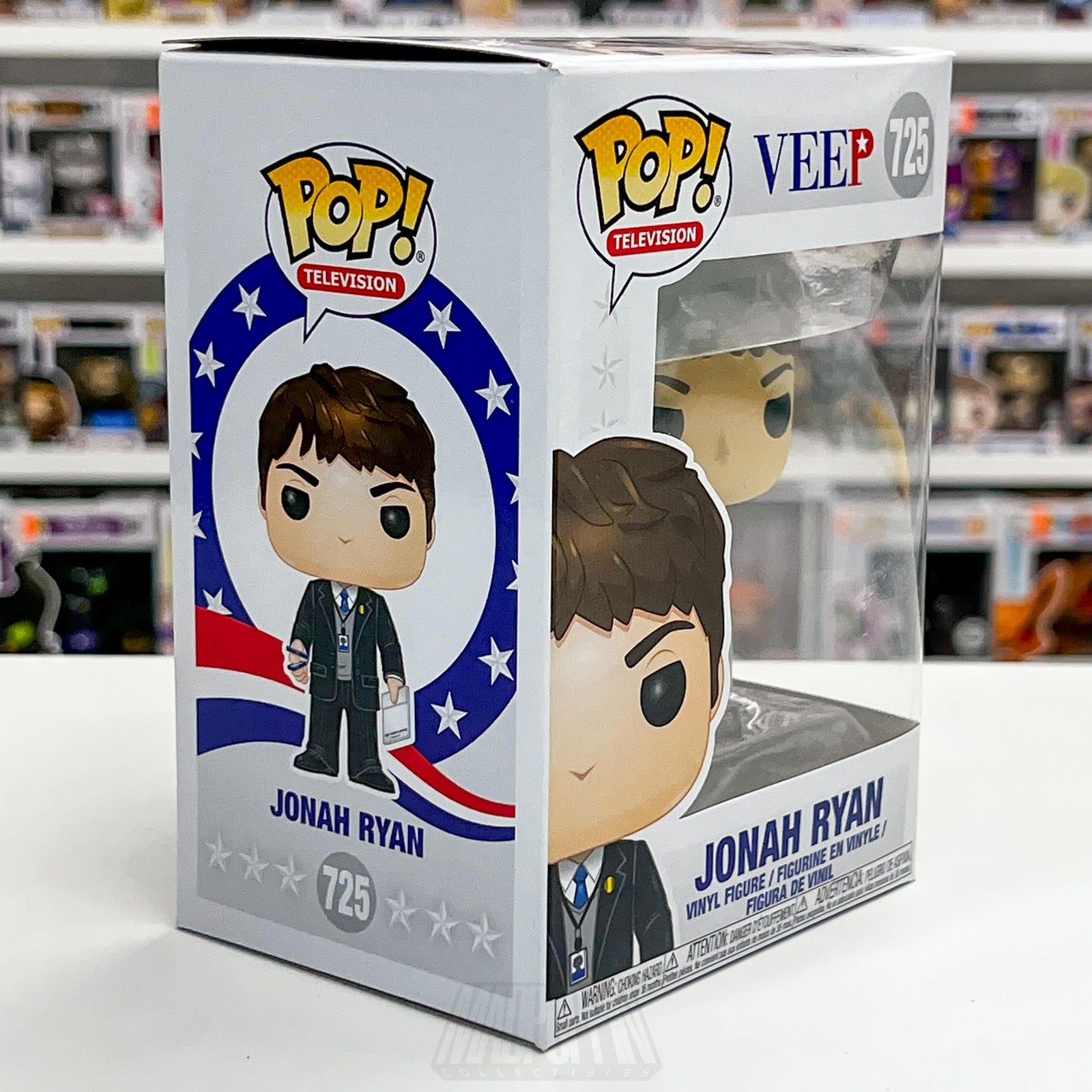 Funko Pop Television Veep Jonah Ryan #725 Vinyl Figure HBO With Box 2018 TV5