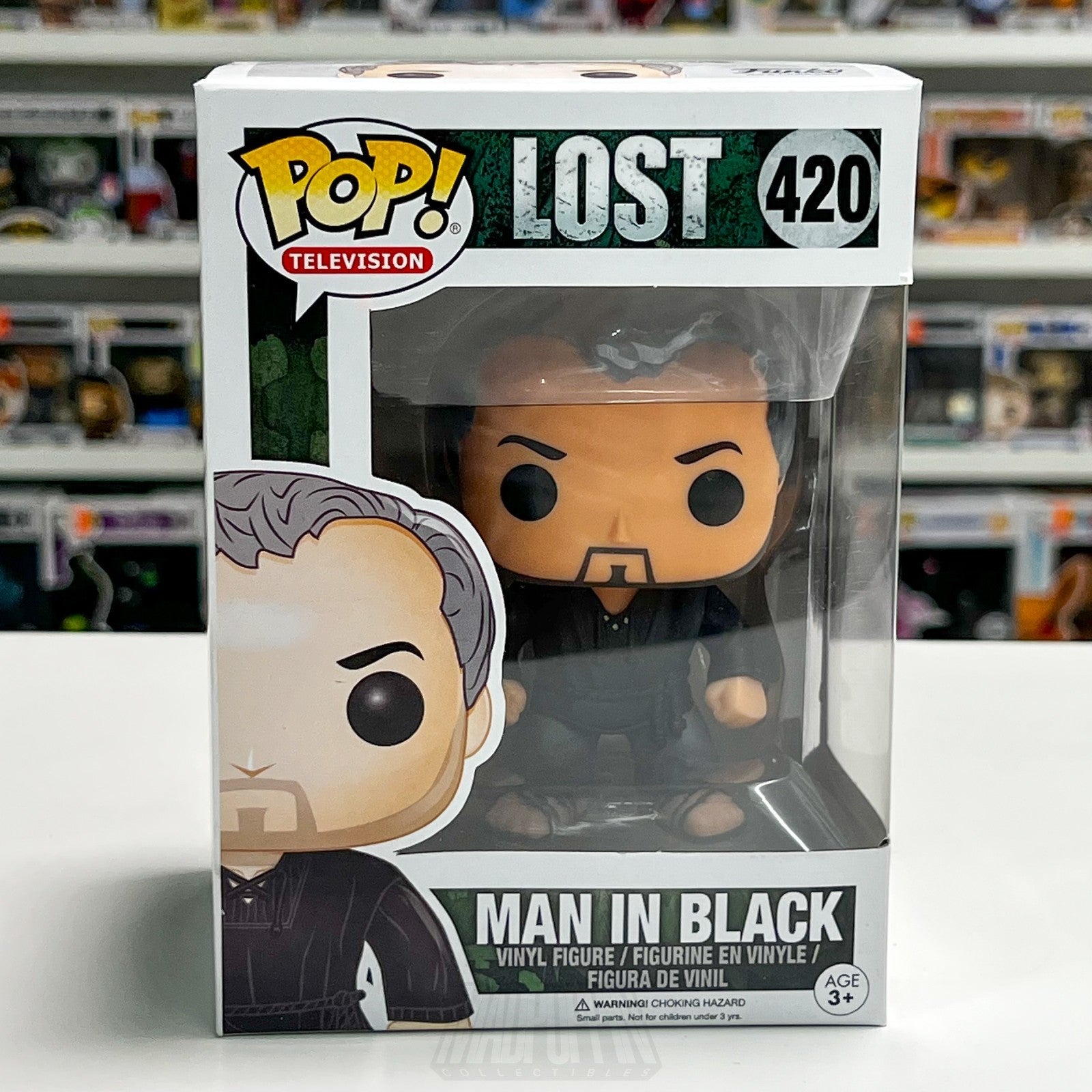 Funko Pop Television Lost Man in Black 420 Vinyl Figure Science Fiction TV Show0