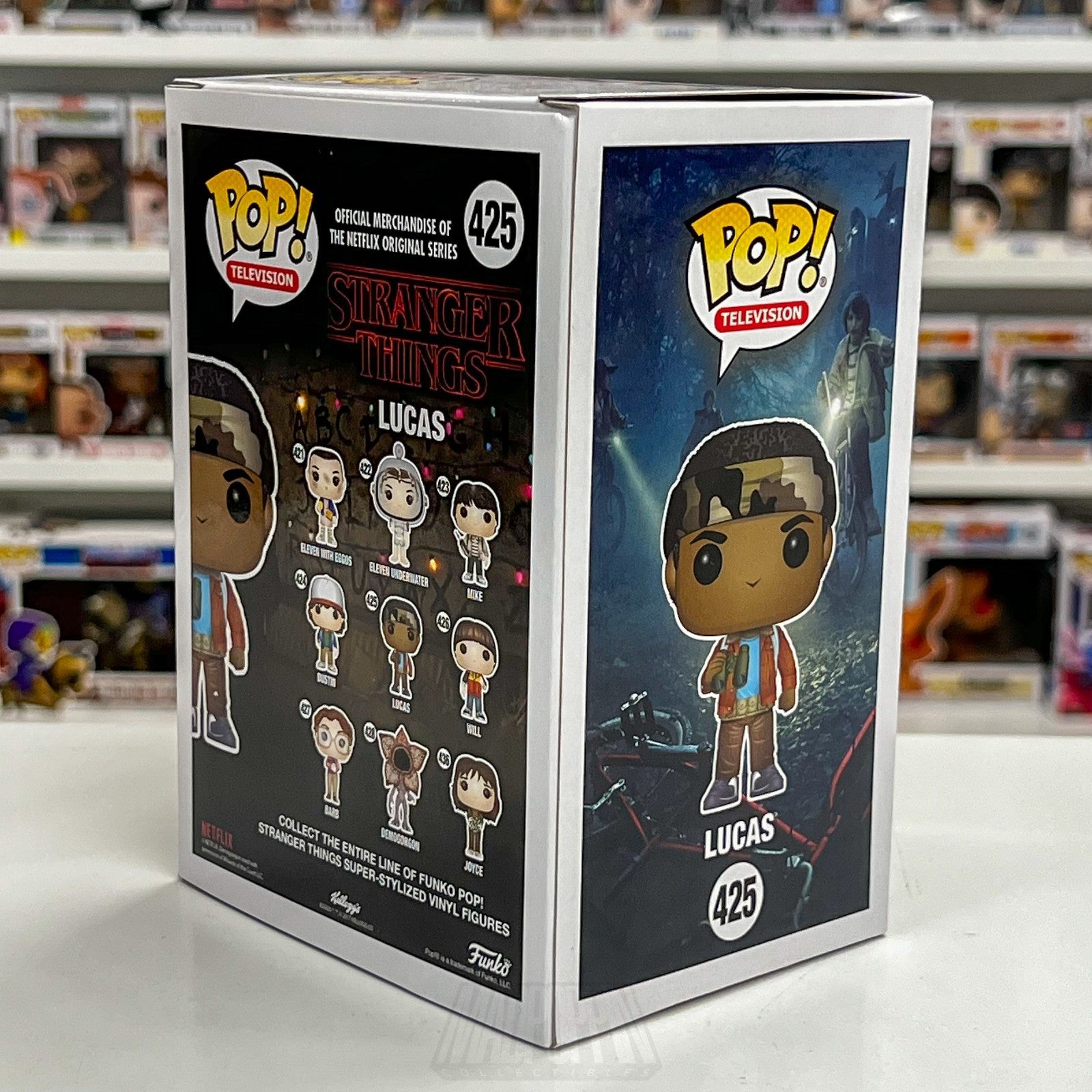 Funko Pop Television Stranger Things Lucas Sinclair 425 Original Vinyl Figure4
