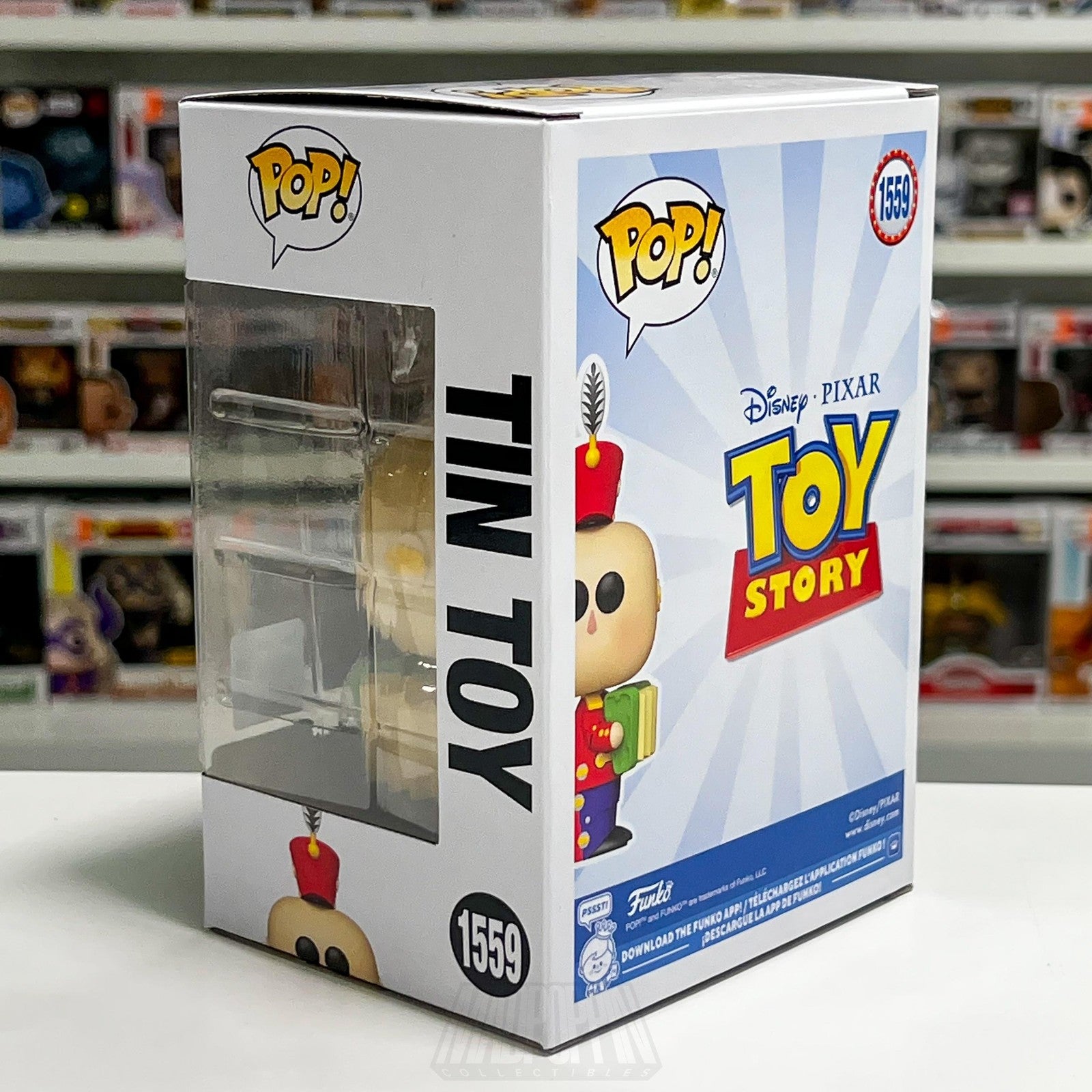 Funko Pop Toy Story Tin Toy 1559 Disney Pixar Limited 5000 PCS Exclusive Vinyl