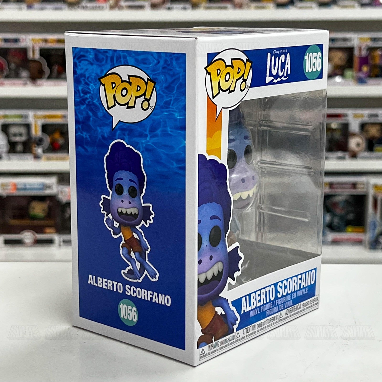 Funko Pop Disney Pixar Luca Alberto Scorfano #1056 Sea Monster Vinyl Figure