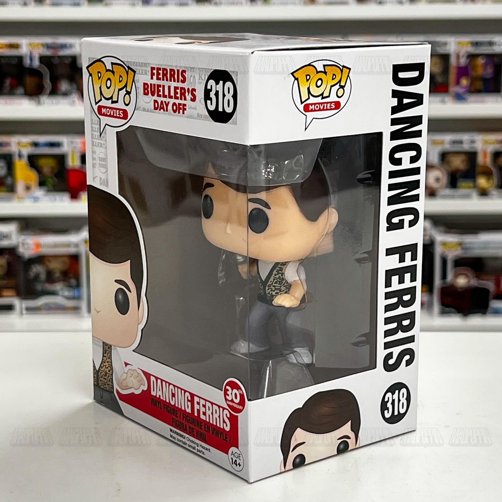 Funko Pop Ferris Bueller's Day Off Dancing Ferris 318 30th Anniversary New