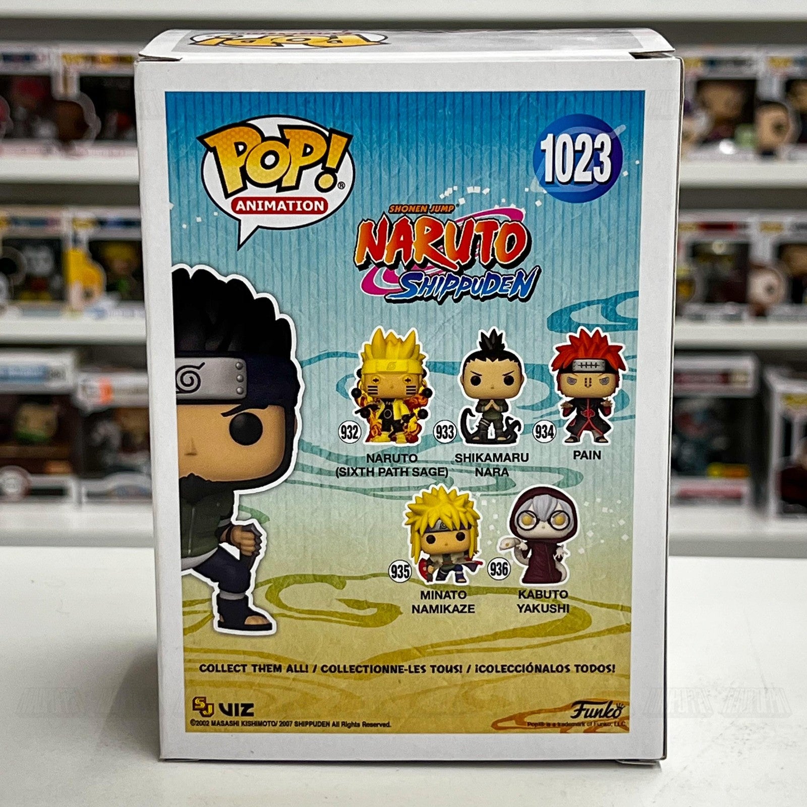 Funko Pop Naruto Shippuden Asuma #1023 Hot Topic Exclusive Vinyl Figure NIB