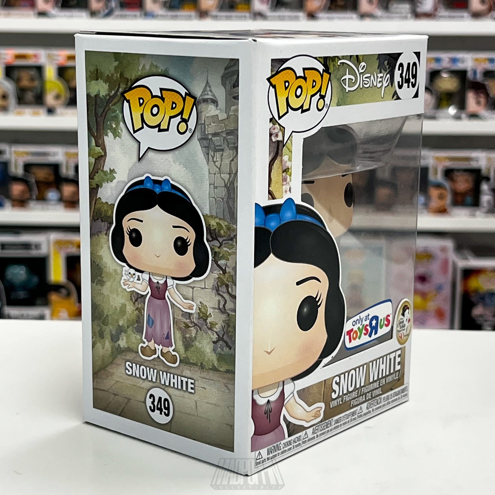 Funko Pop Disney Snow White 349 Toys R Us Exclusive Vinyl Figure New Collectible