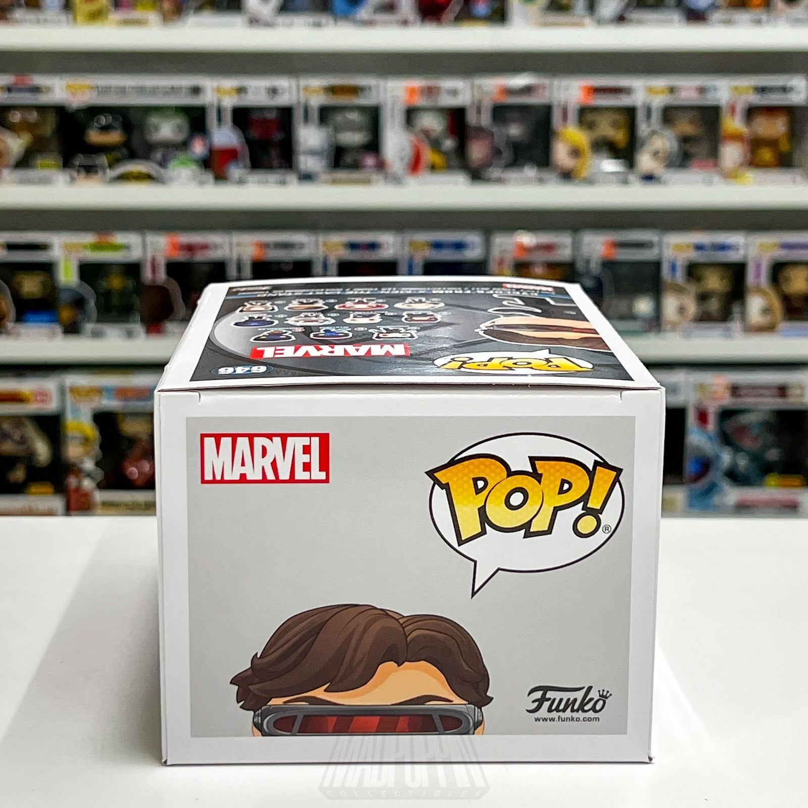 Funko Pop Marvel Cyclops 646 X-Men The Last Stand Mutant BobbleHead Figure Toy