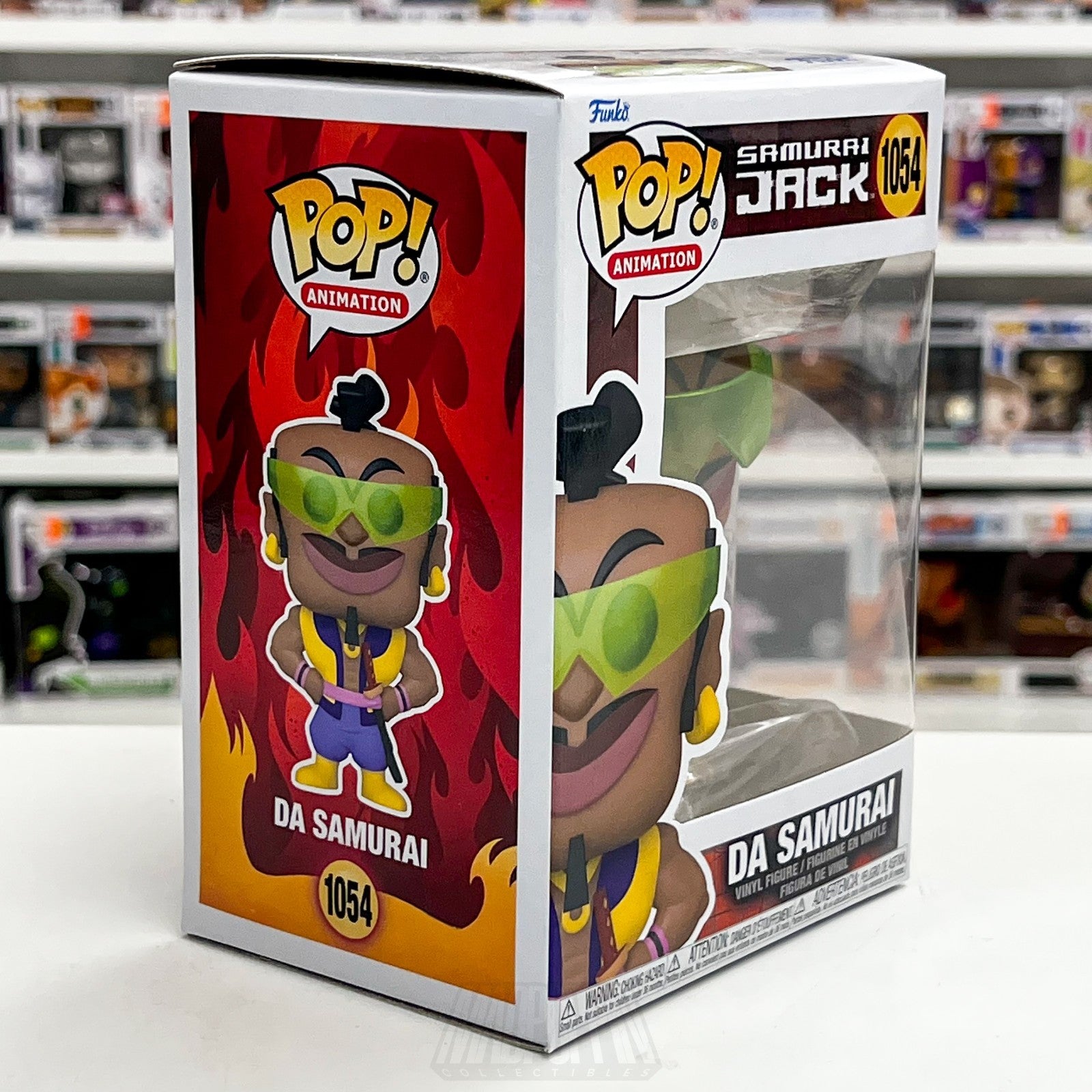 Funko Pop Animation Samurai Jack Da Samurai 1054 Vinyl Figure Cartoon Network5