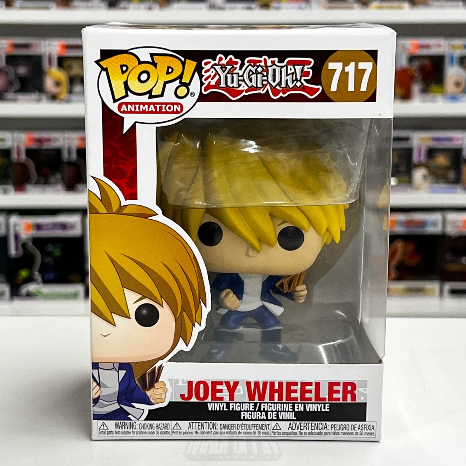 Funko Pop Anime Yu-Gi-Oh Joey Wheeler 717 Animation Manga TCG Japan Vinyl Figure0