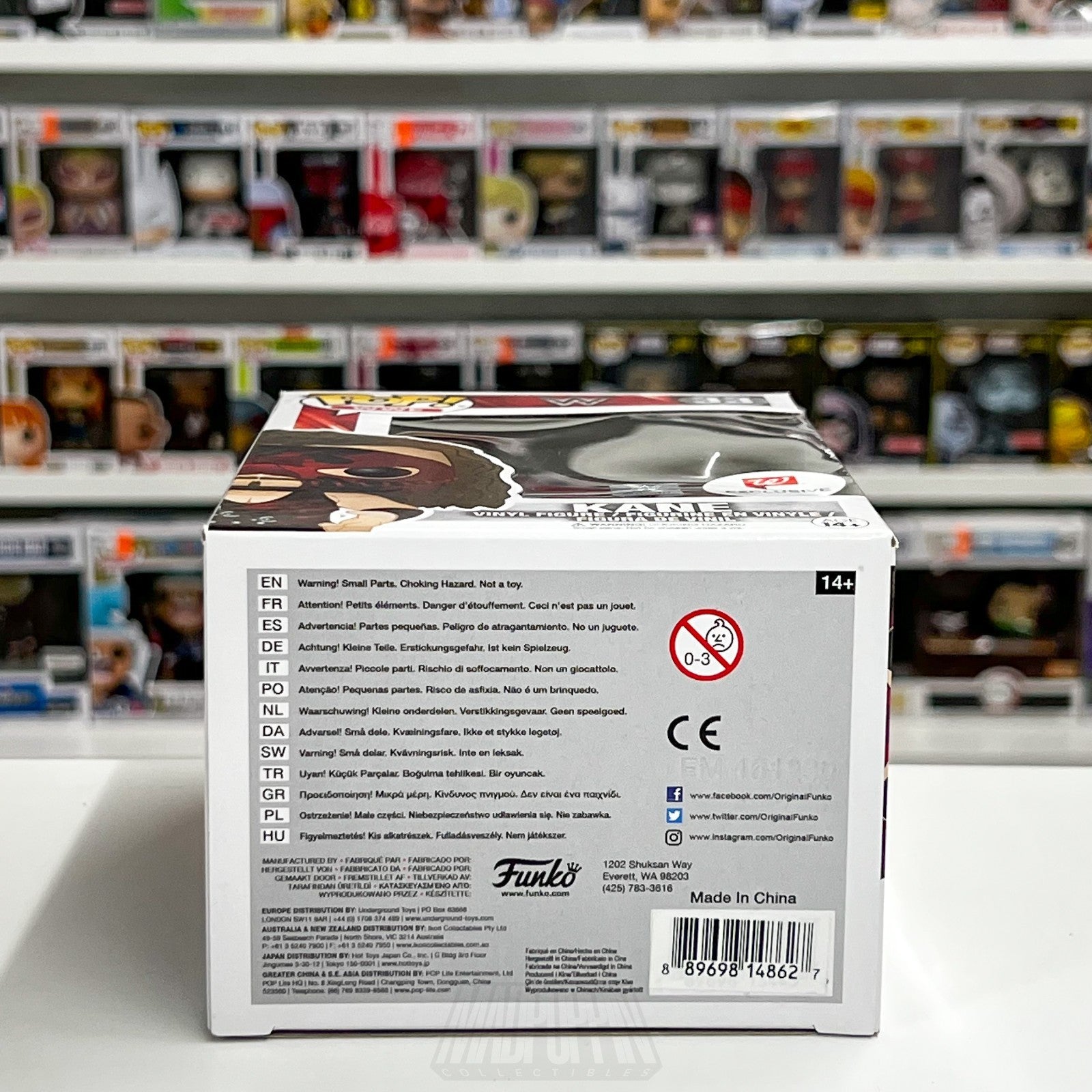 Funko Pop WWE Kane Walgreens Exclusive 33 Wrestling World Champion Vinyl Figure7