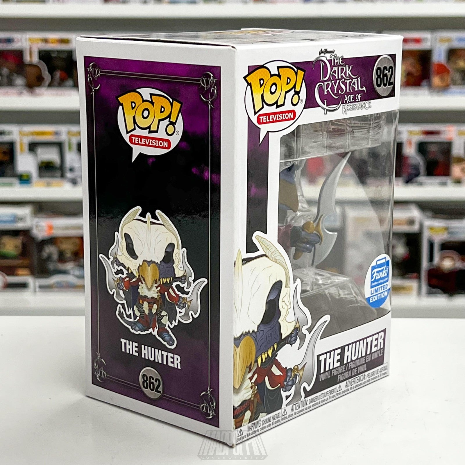 Funko Pop The Dark Crystal Age of Resistance Hunter 862 Limited Edition Figure