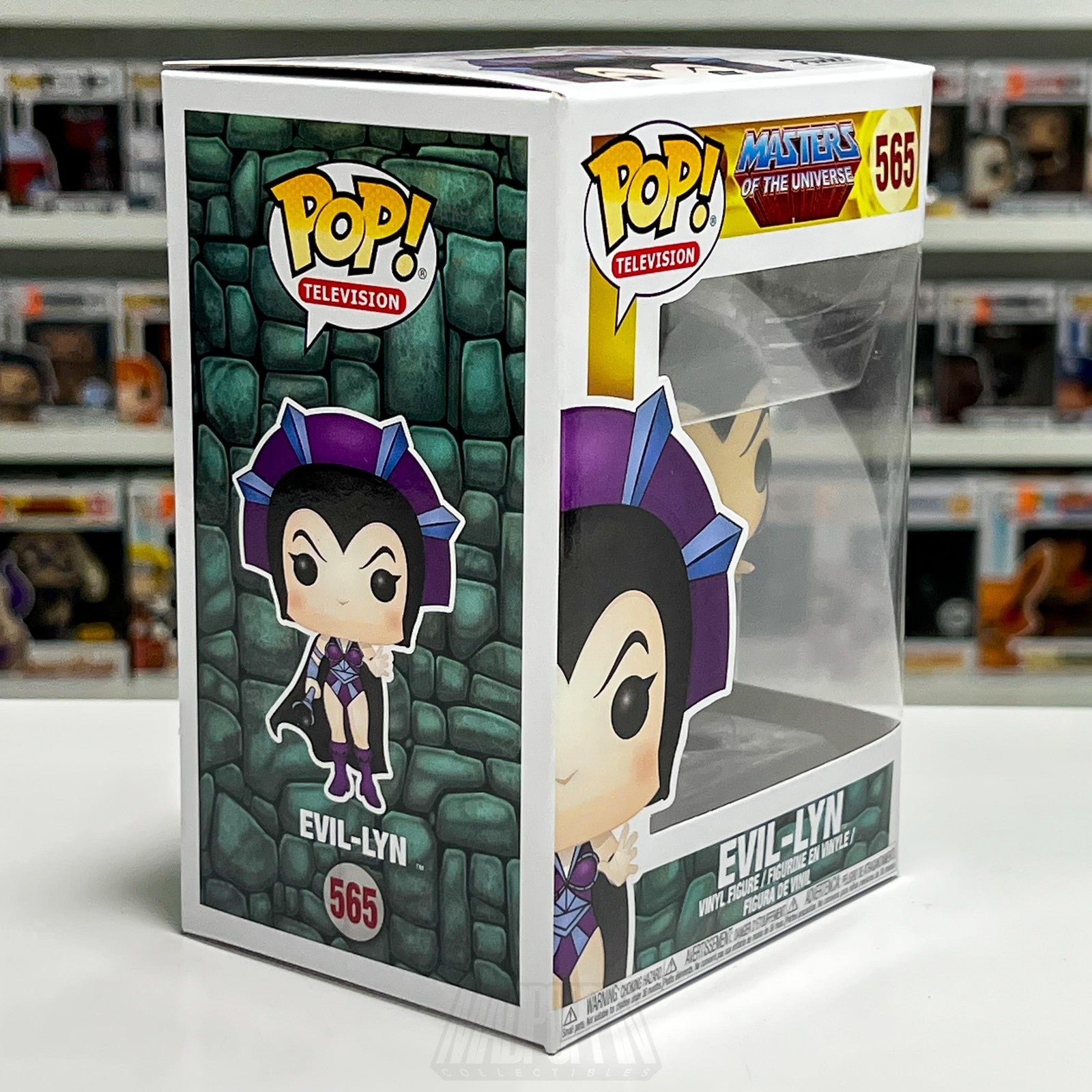 Funko Pop Television Masters of the Universe Evil-Lyn #565 Vinyl Figure MOTU Toy