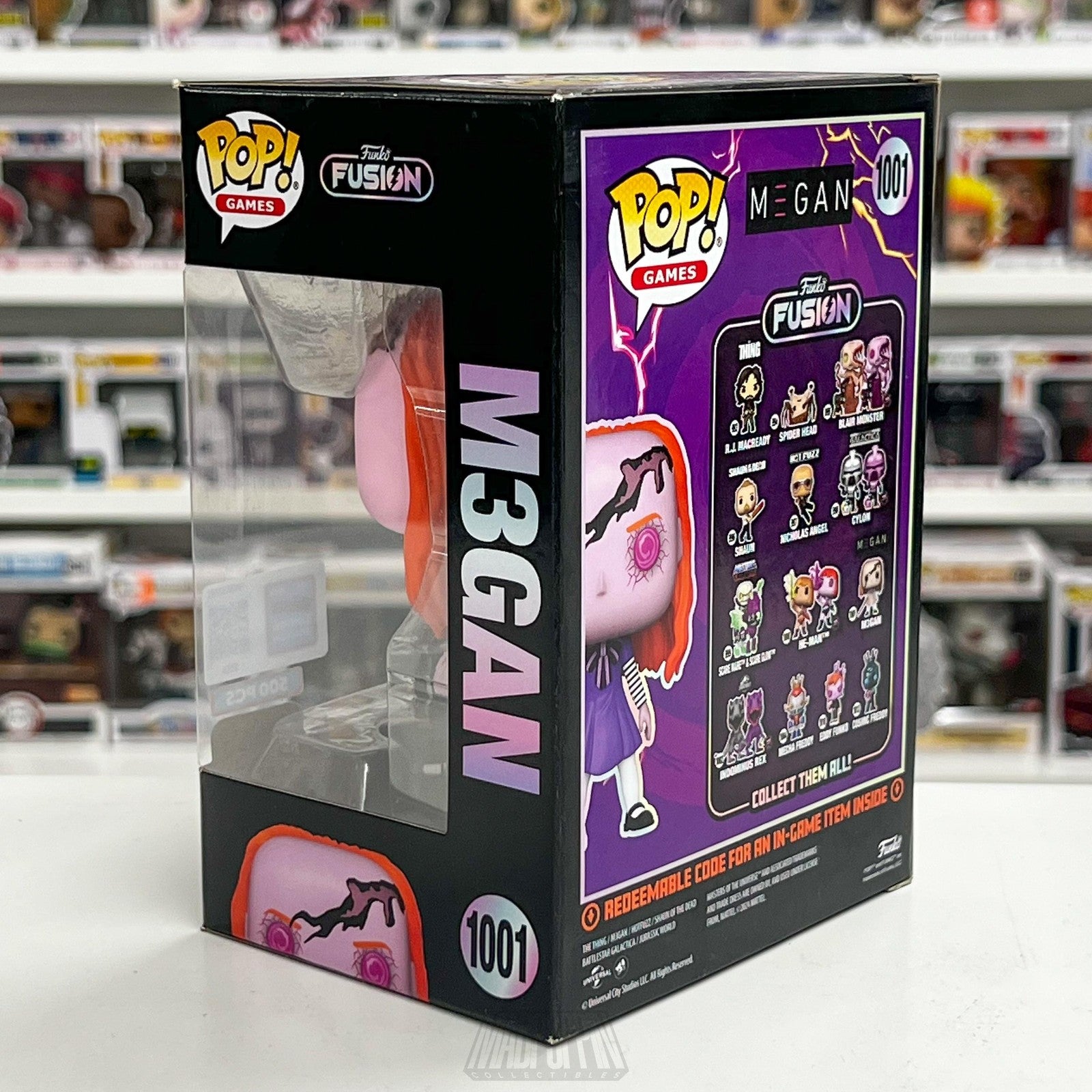Funko Pop Games Fusion M3GAN 1001 SDCC 2024 Limited Edition 500 PCS Vinyl Figure