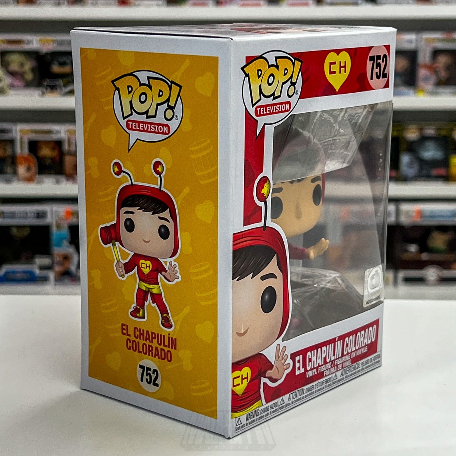Funko Pop Television El Chapulin Colorado 752 Red Grasshopper Mexican Toy Figure5