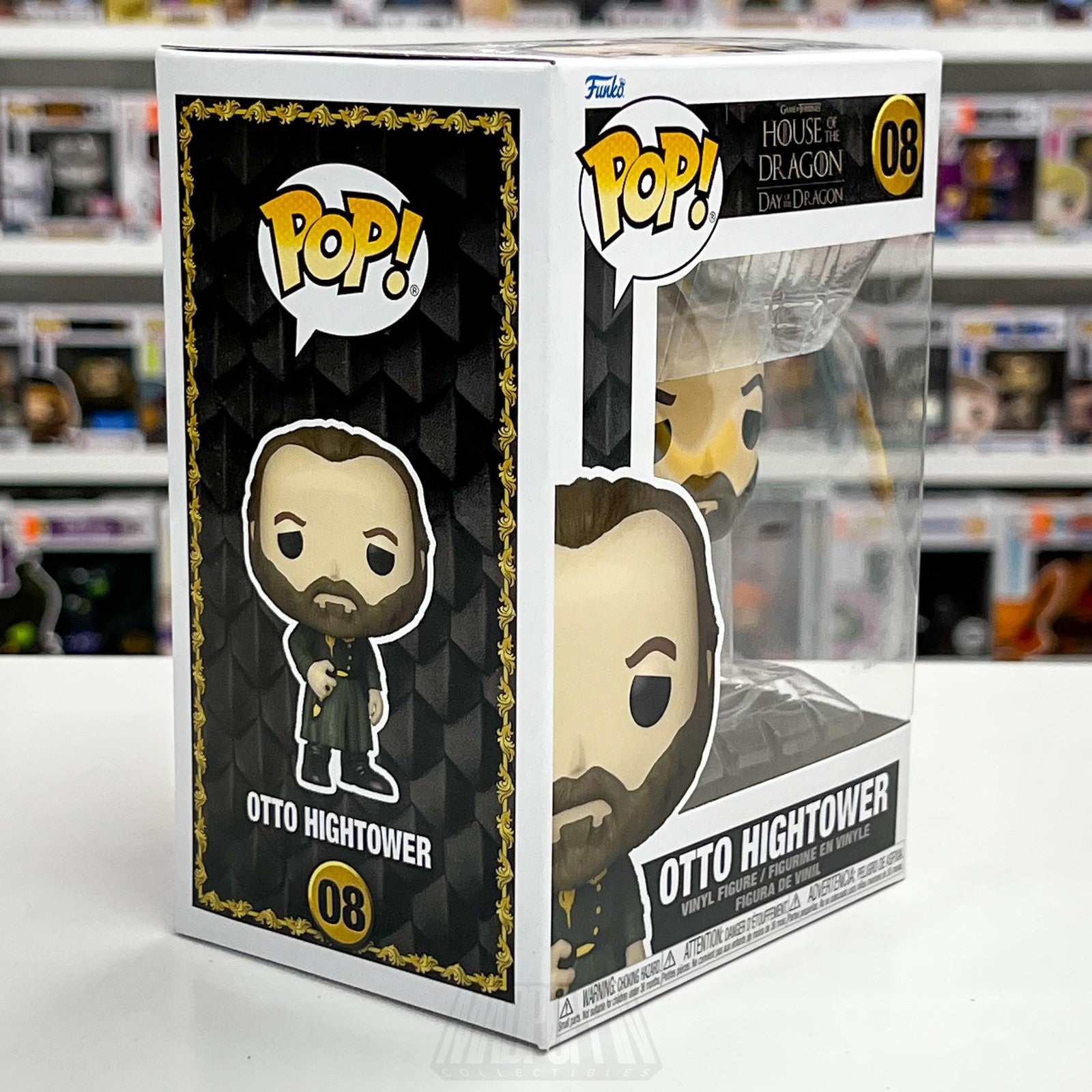 Funko Pop House of the Dragon Otto Hightower 08 Vinyl Figure Game of Thrones5