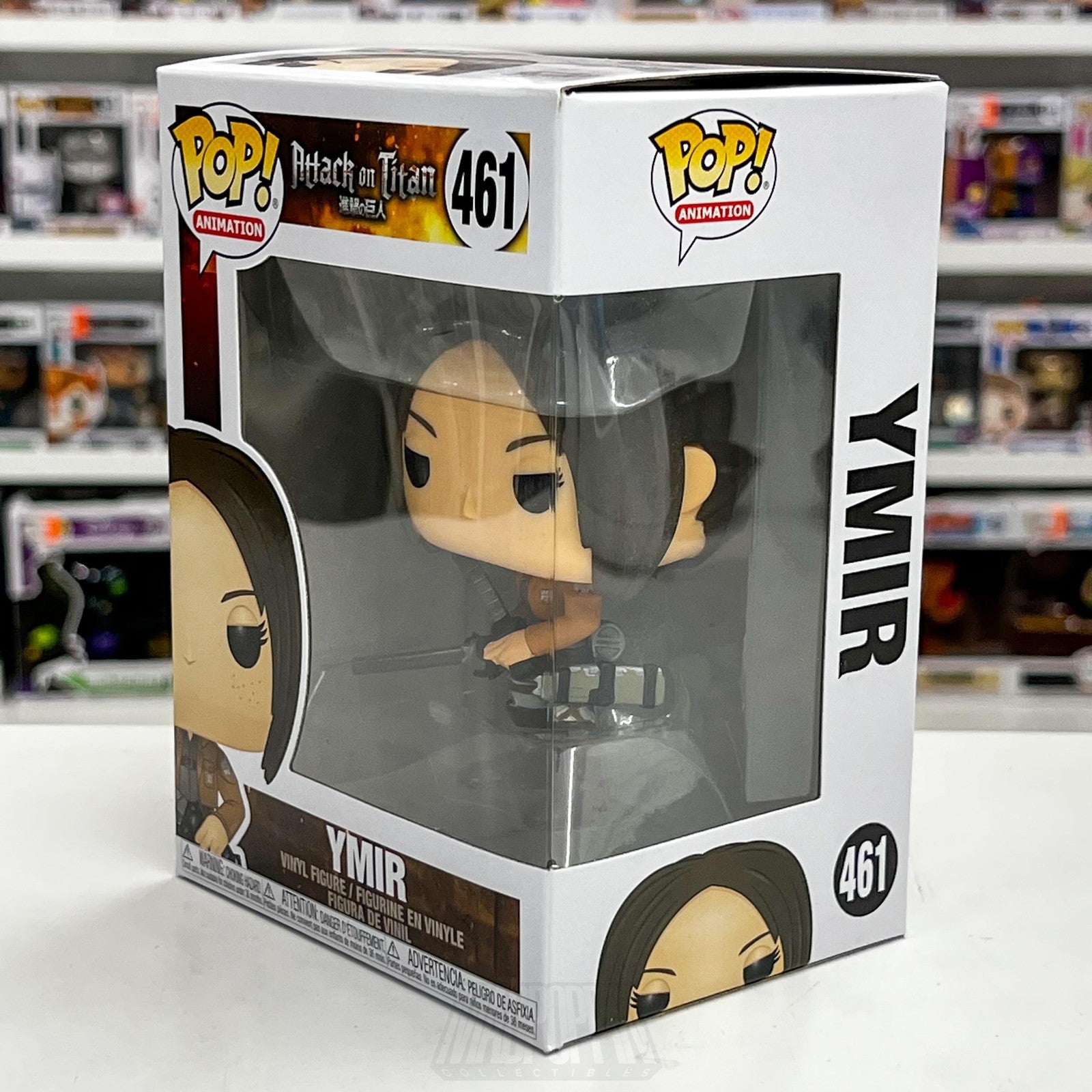 Funko Pop Anime Attack On Titan Ymir 461 Vinyl Figure AOT Animation Manga Toy1