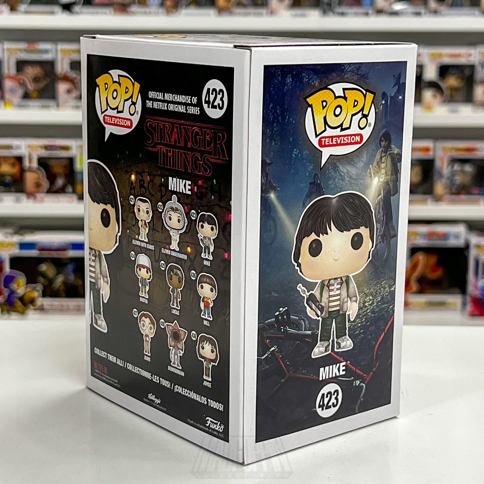 Funko Pop Television Stranger Things Mike Wheeler 423 Netflix Toy Vinyl Figure4
