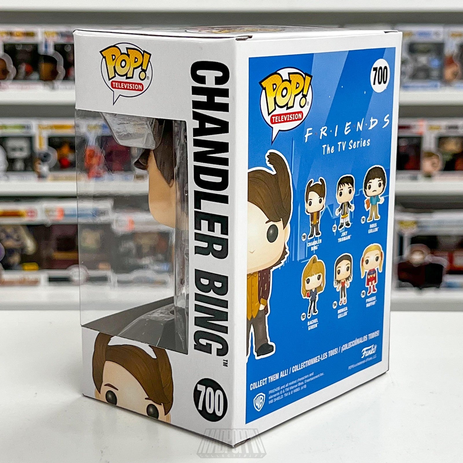Funko Pop Friends Chandler Bing 700 Vinyl Figure TV Series Collectible New Box
