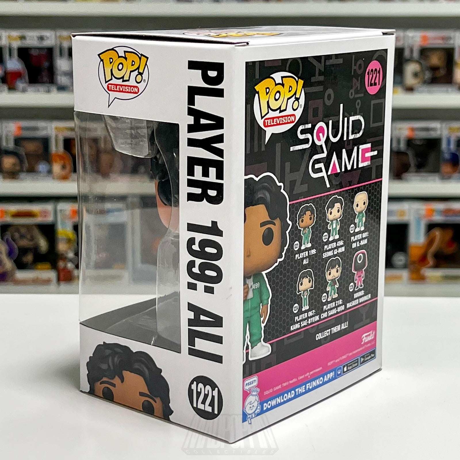 Funko Pop Television Squid Game Player 199 Ali Vinyl Figure #1221 New In Box Toy